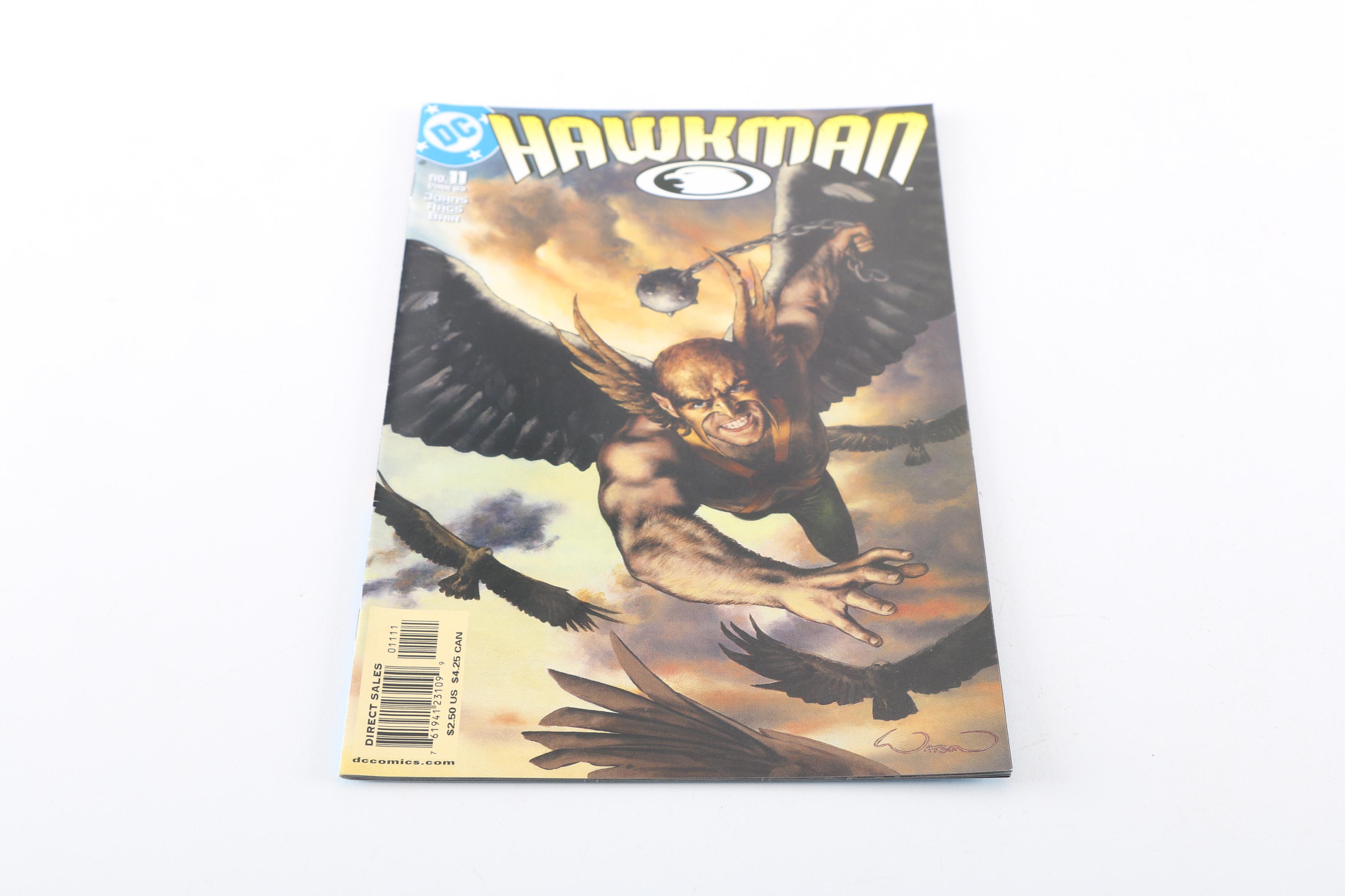 Modern DC Comics featuring Hawkman