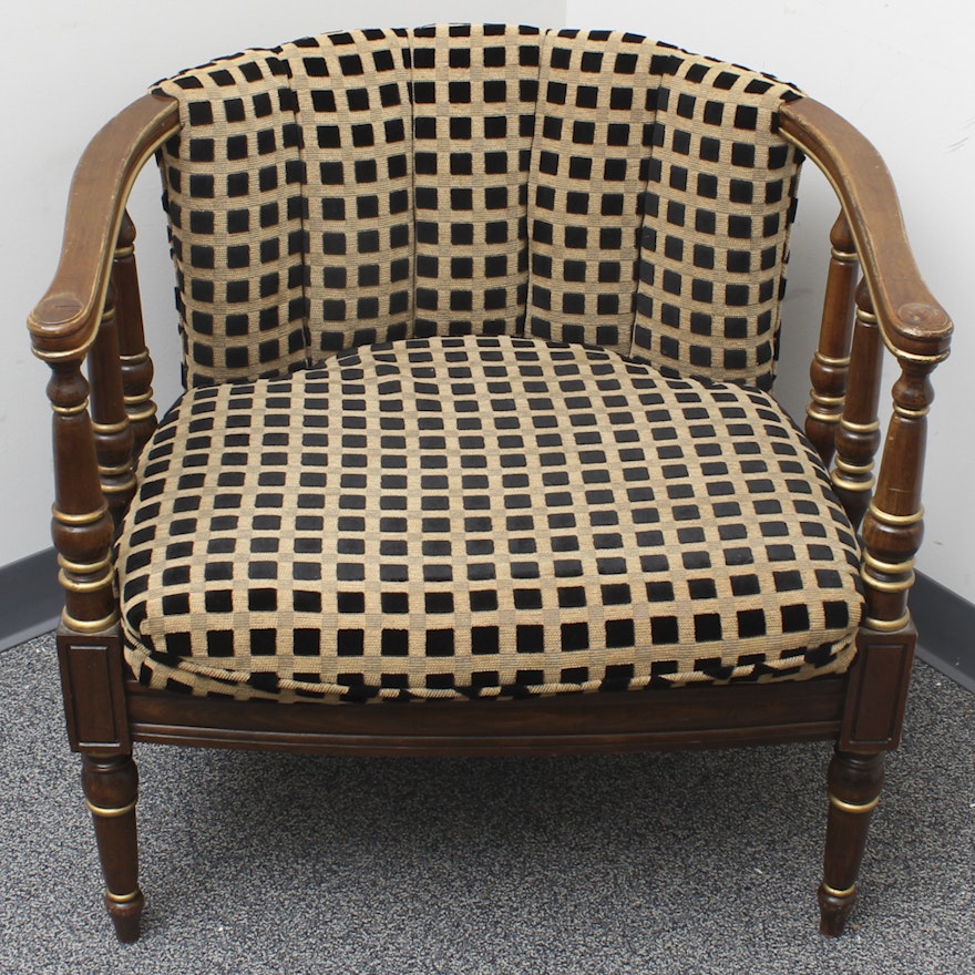 Mid 20th Century Empire Style Desk Chair