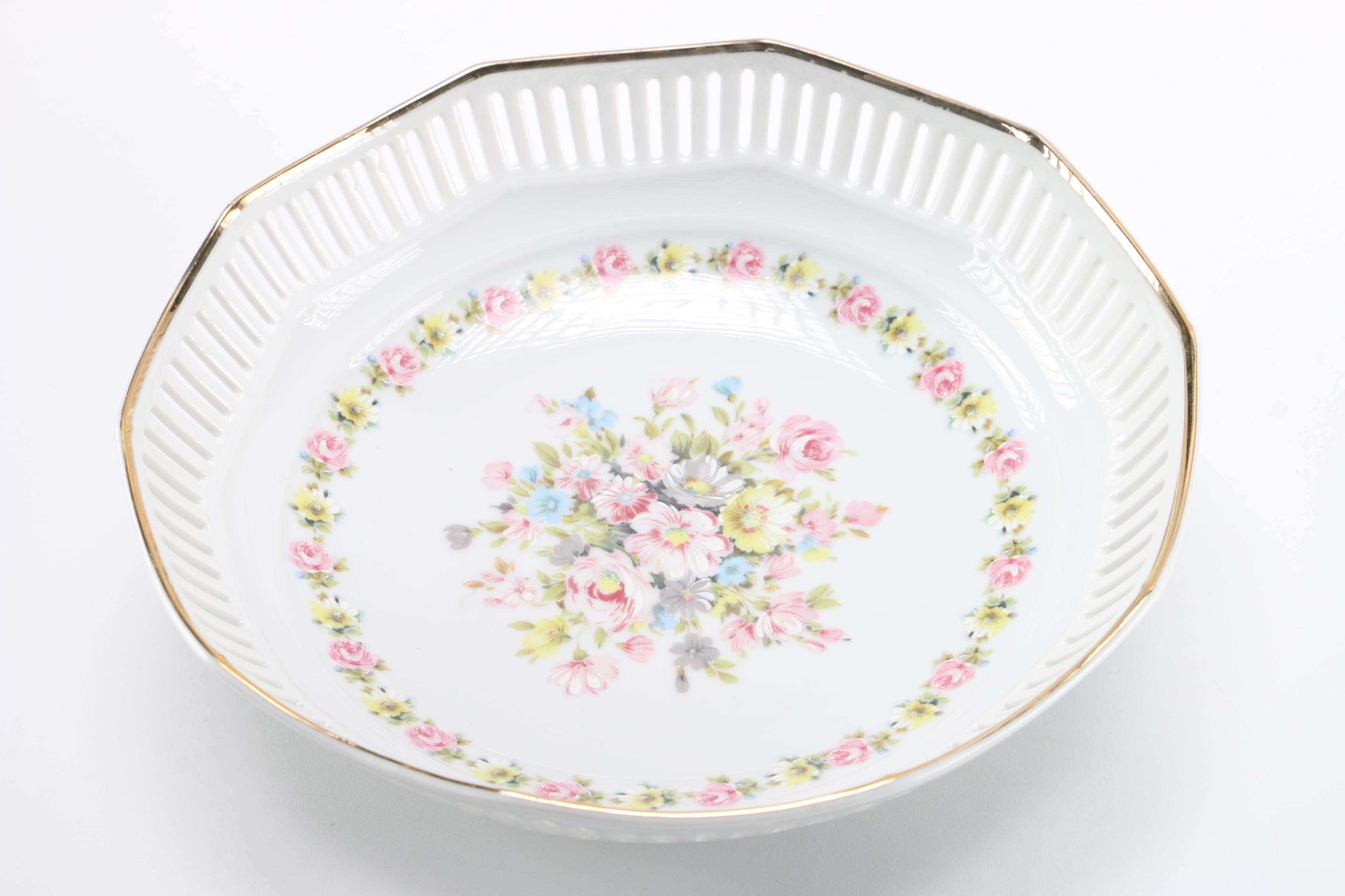 Schwarzenhammer Bavarian Porcelain Dishes Circa 1955