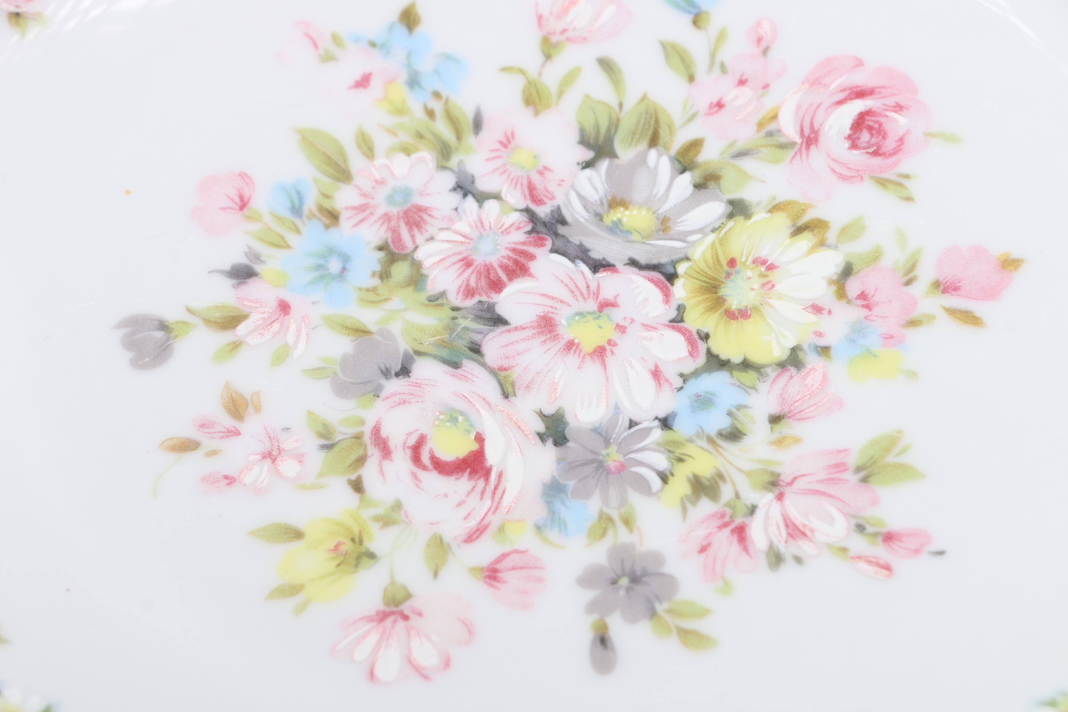 Schwarzenhammer Bavarian Porcelain Dishes Circa 1955