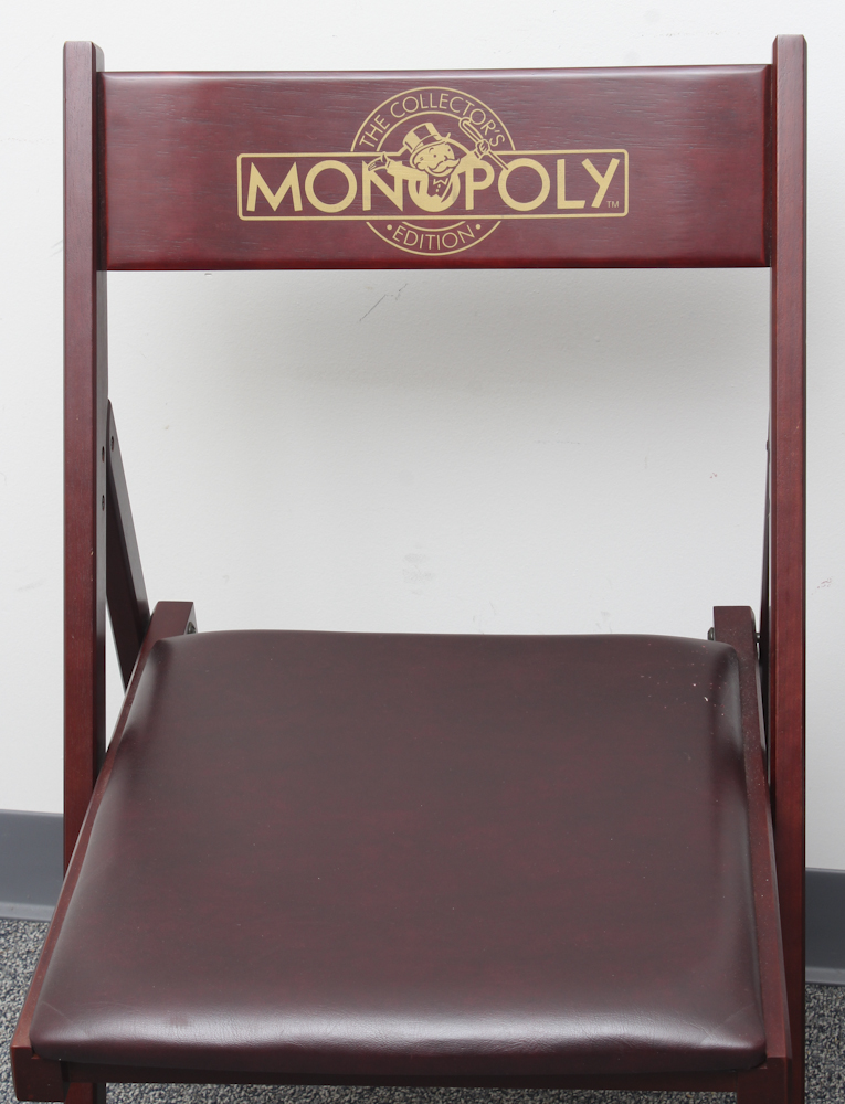 Franklin Mint Monopoly Game Table and Chairs Set