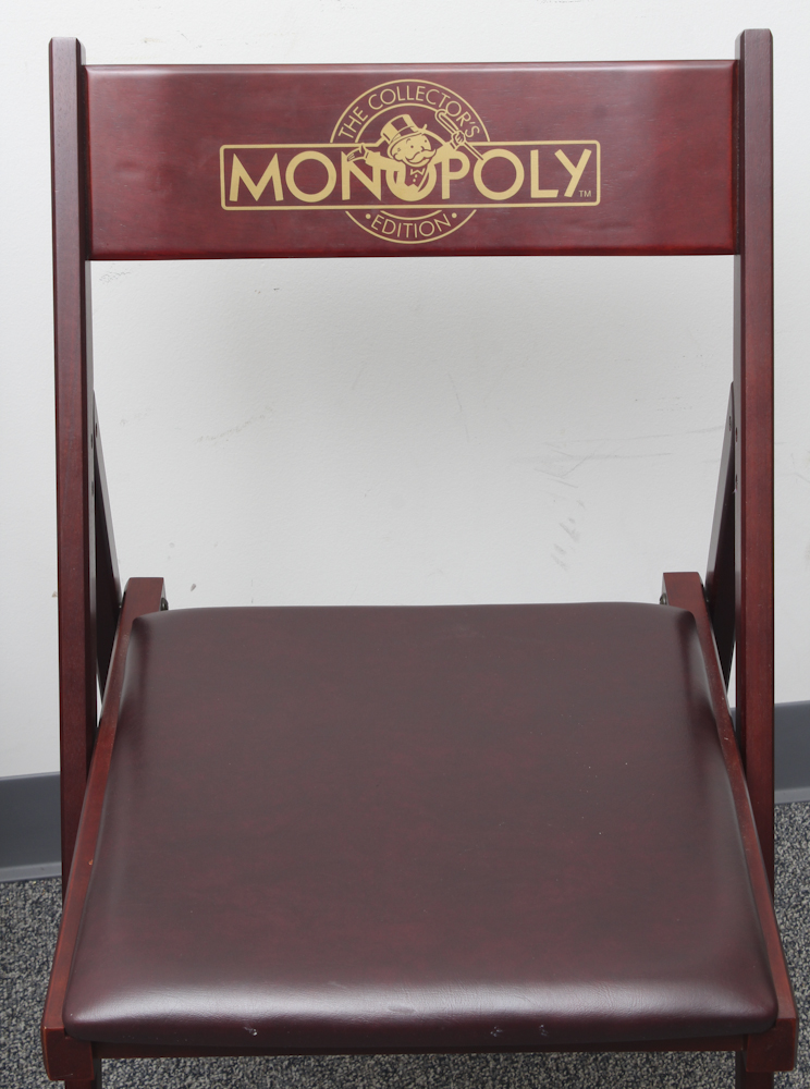 Franklin Mint Monopoly Game Table and Chairs Set