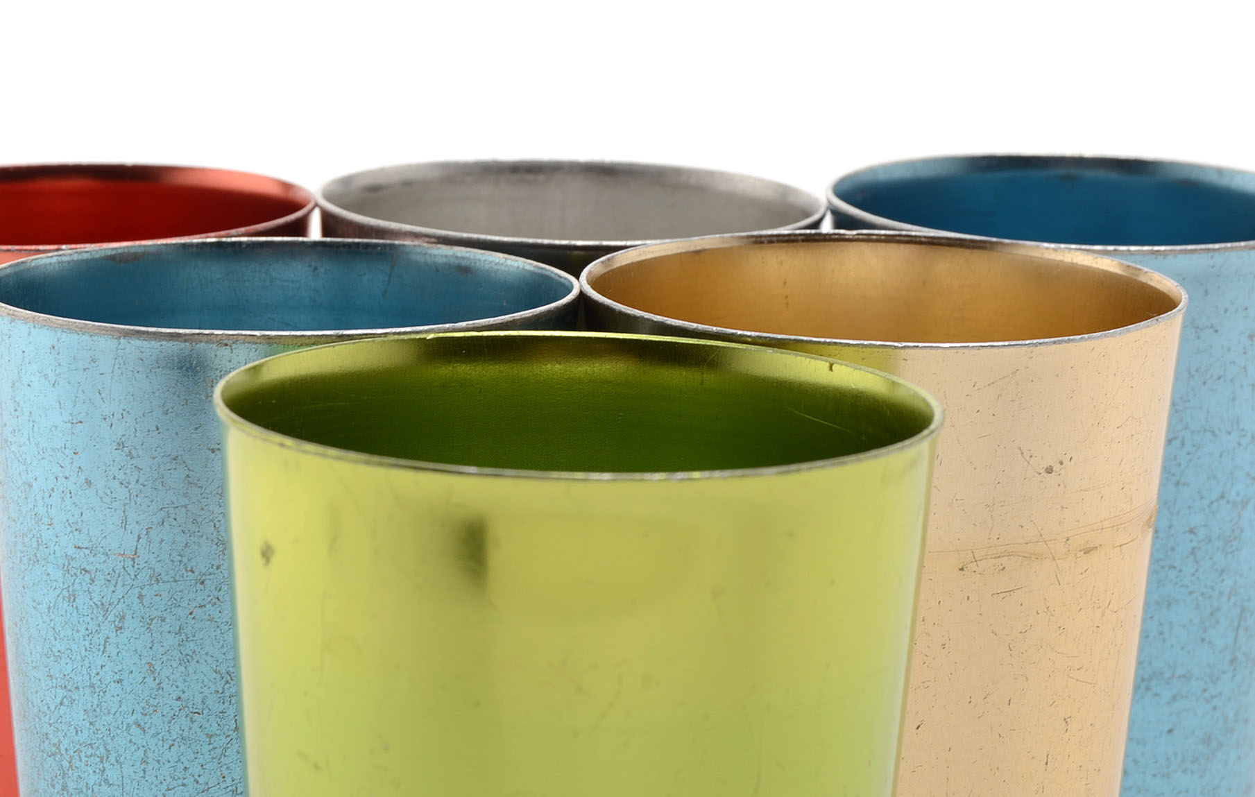 Set of Bascal Anodized Aluminum Tumblers