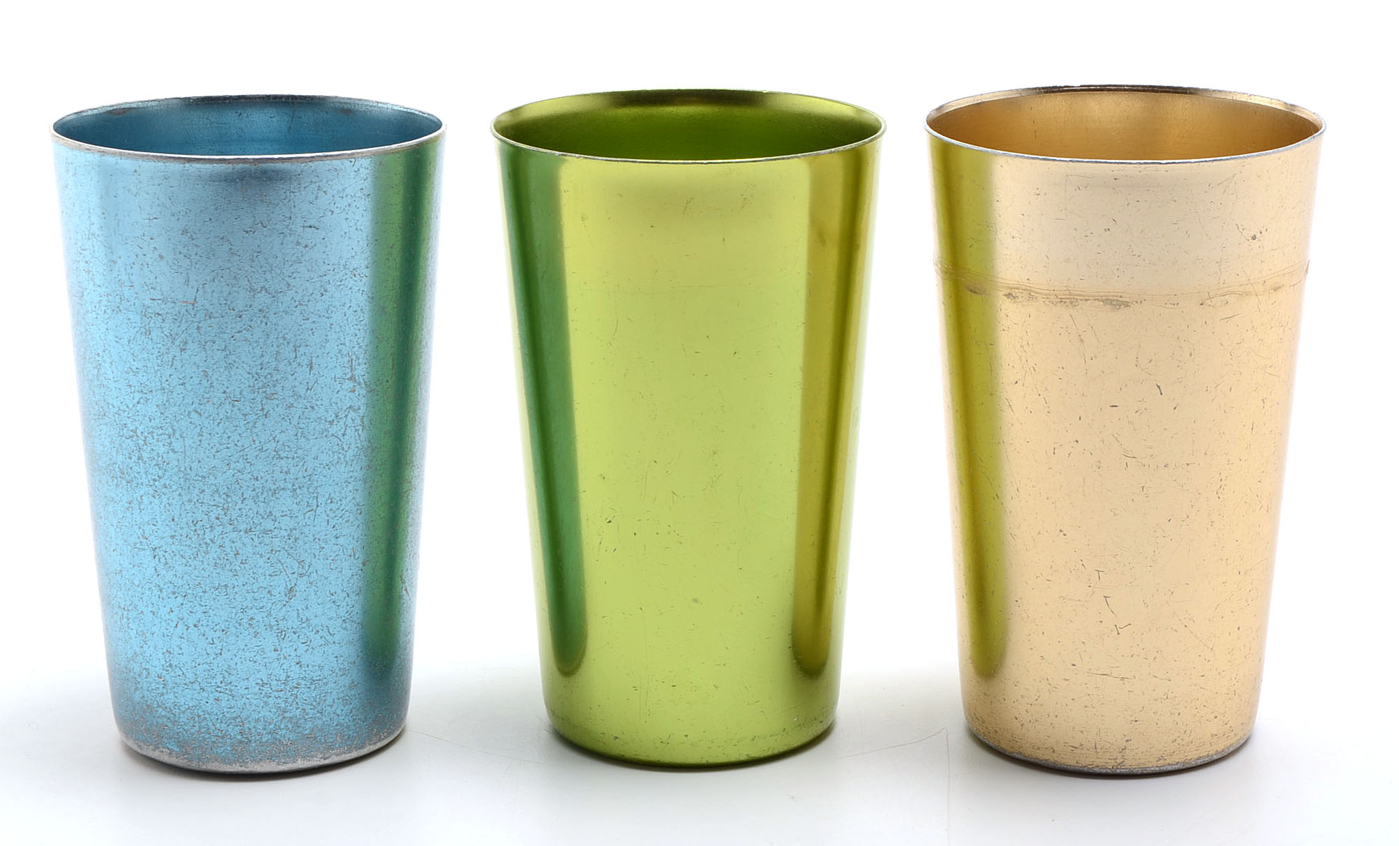 Set of Bascal Anodized Aluminum Tumblers