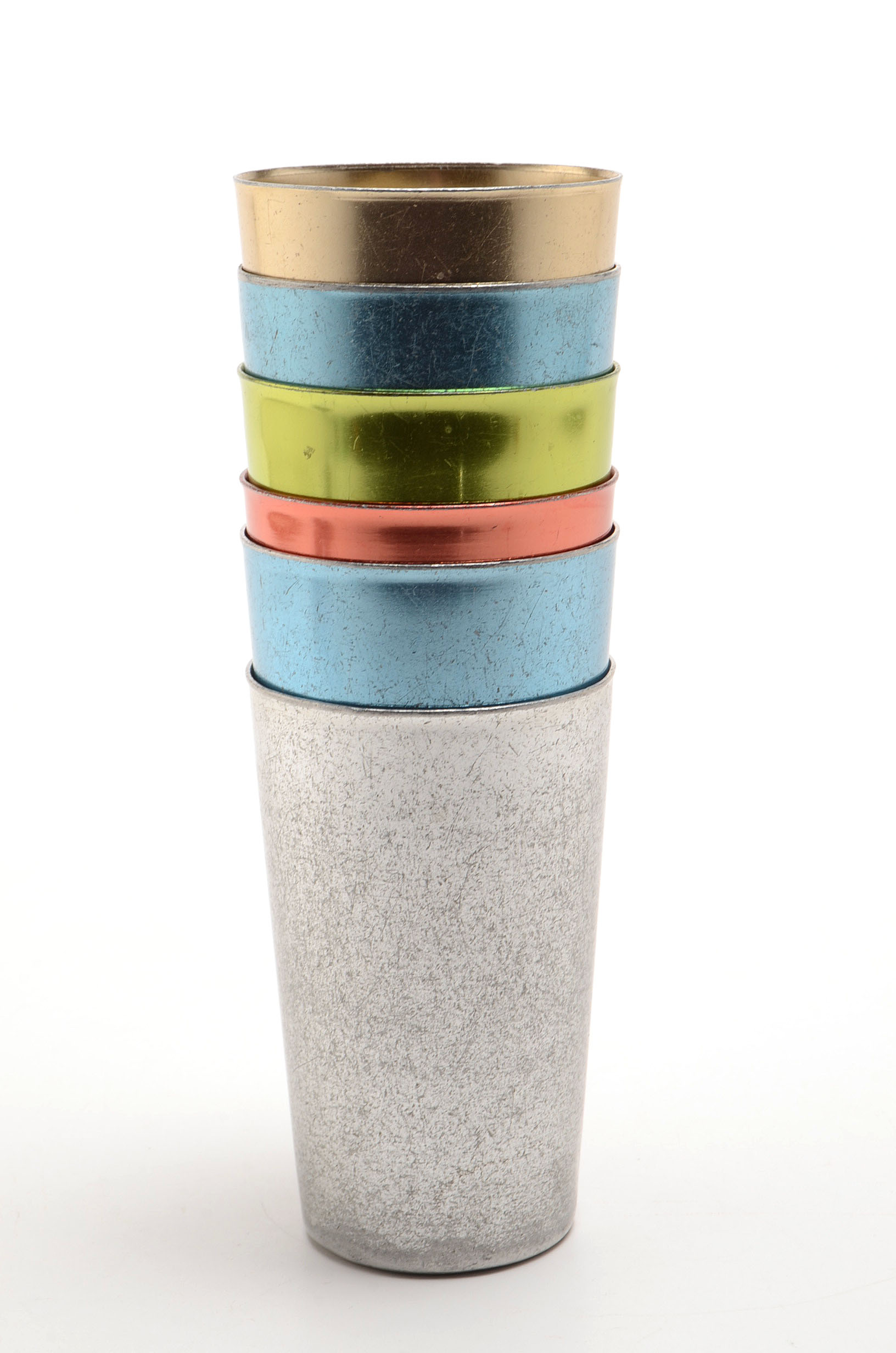 Set of Bascal Anodized Aluminum Tumblers