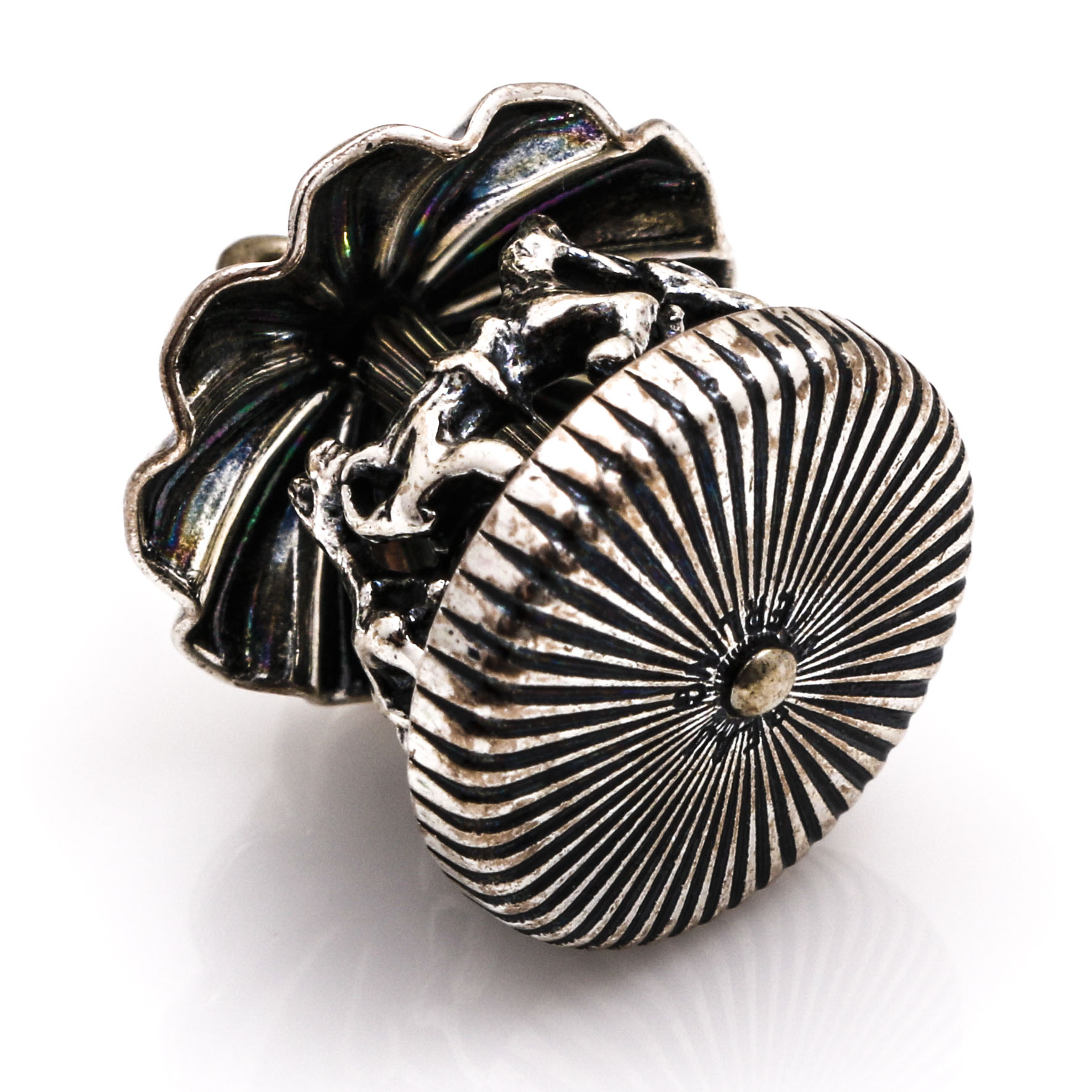 Sterling Silver Jewelry With Marcasite ad Glass Rhinestones