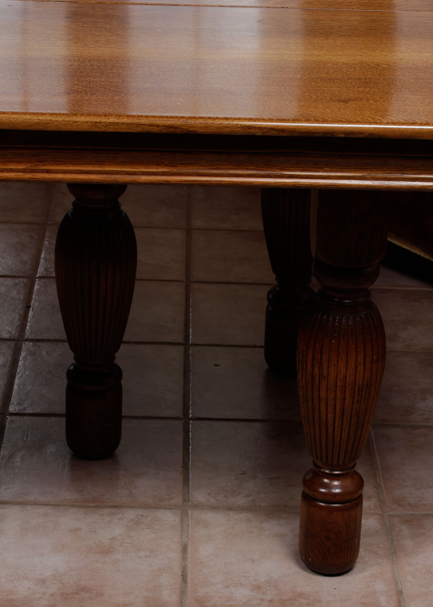 Vintage Wooden Dining Room Table