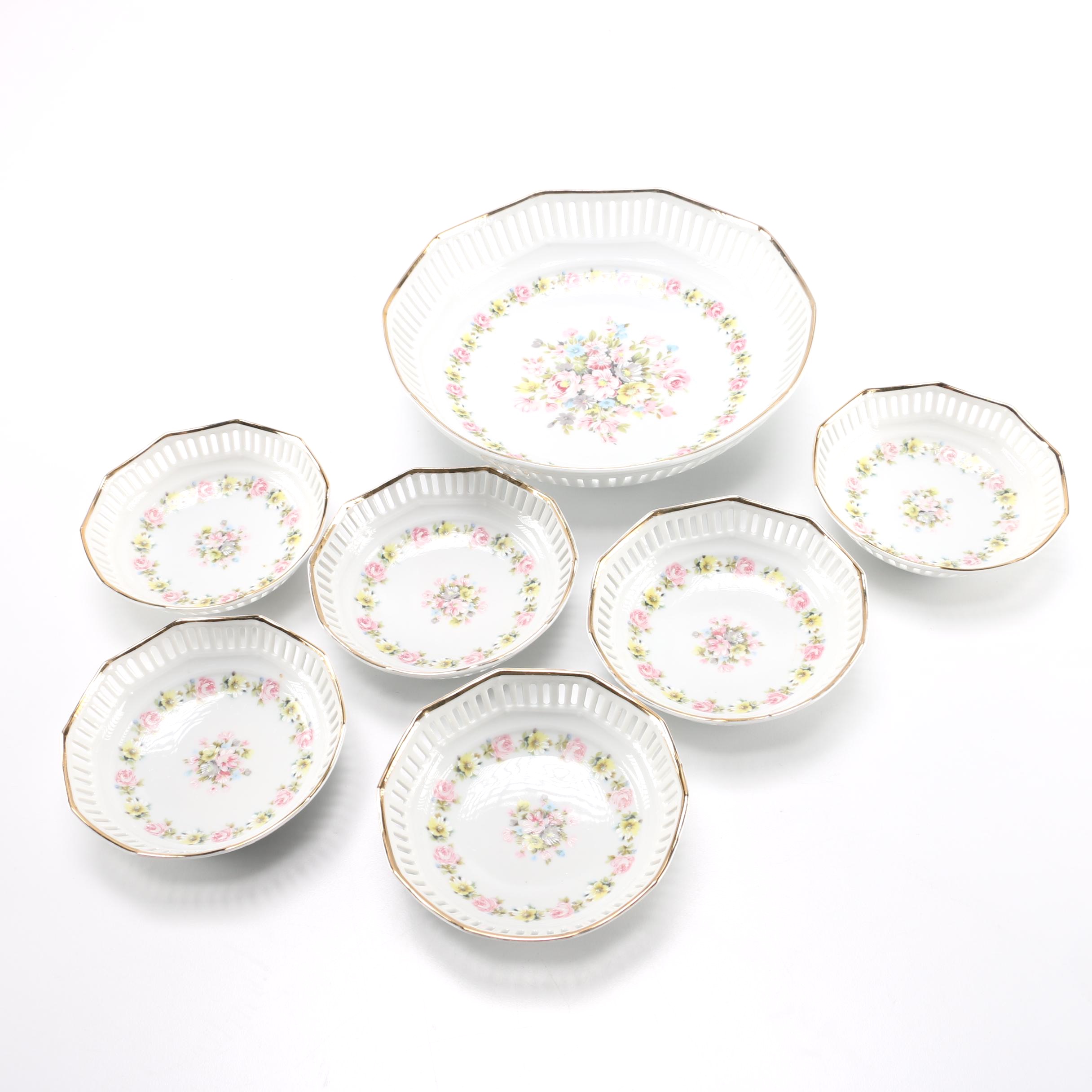 Schwarzenhammer Bavarian Porcelain Dishes Circa 1955
