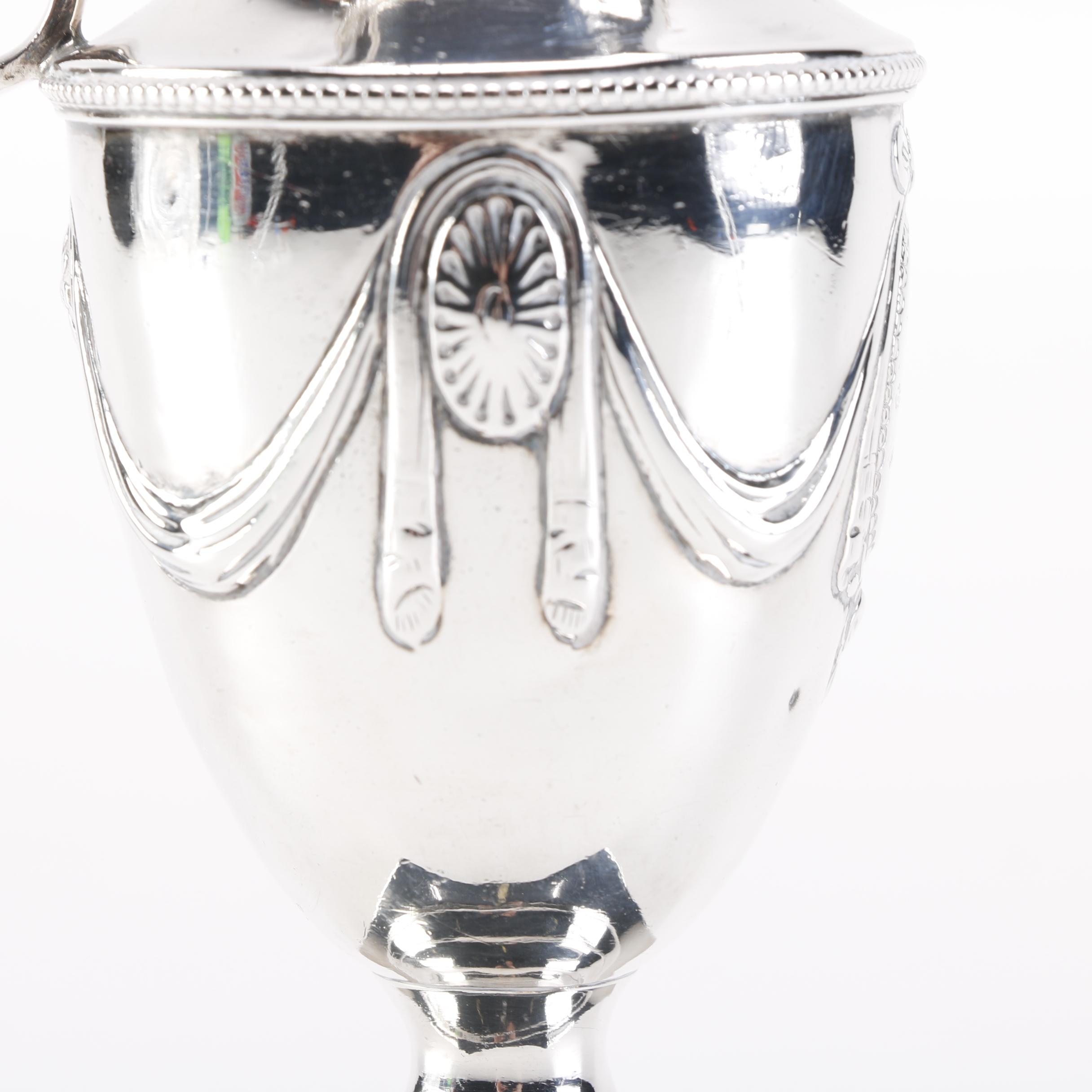 Antique London Sterling Silver Ewer