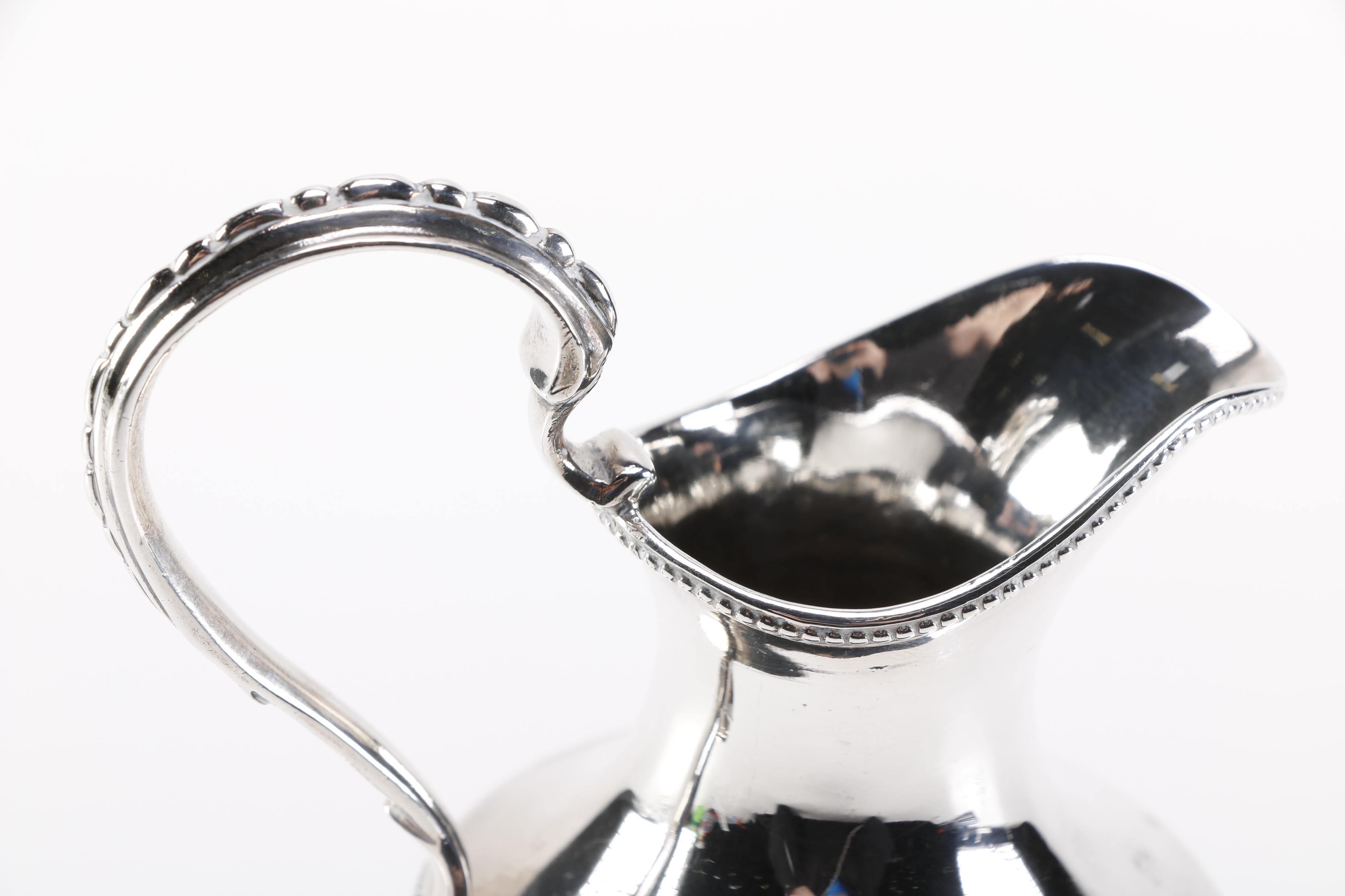 Antique London Sterling Silver Ewer