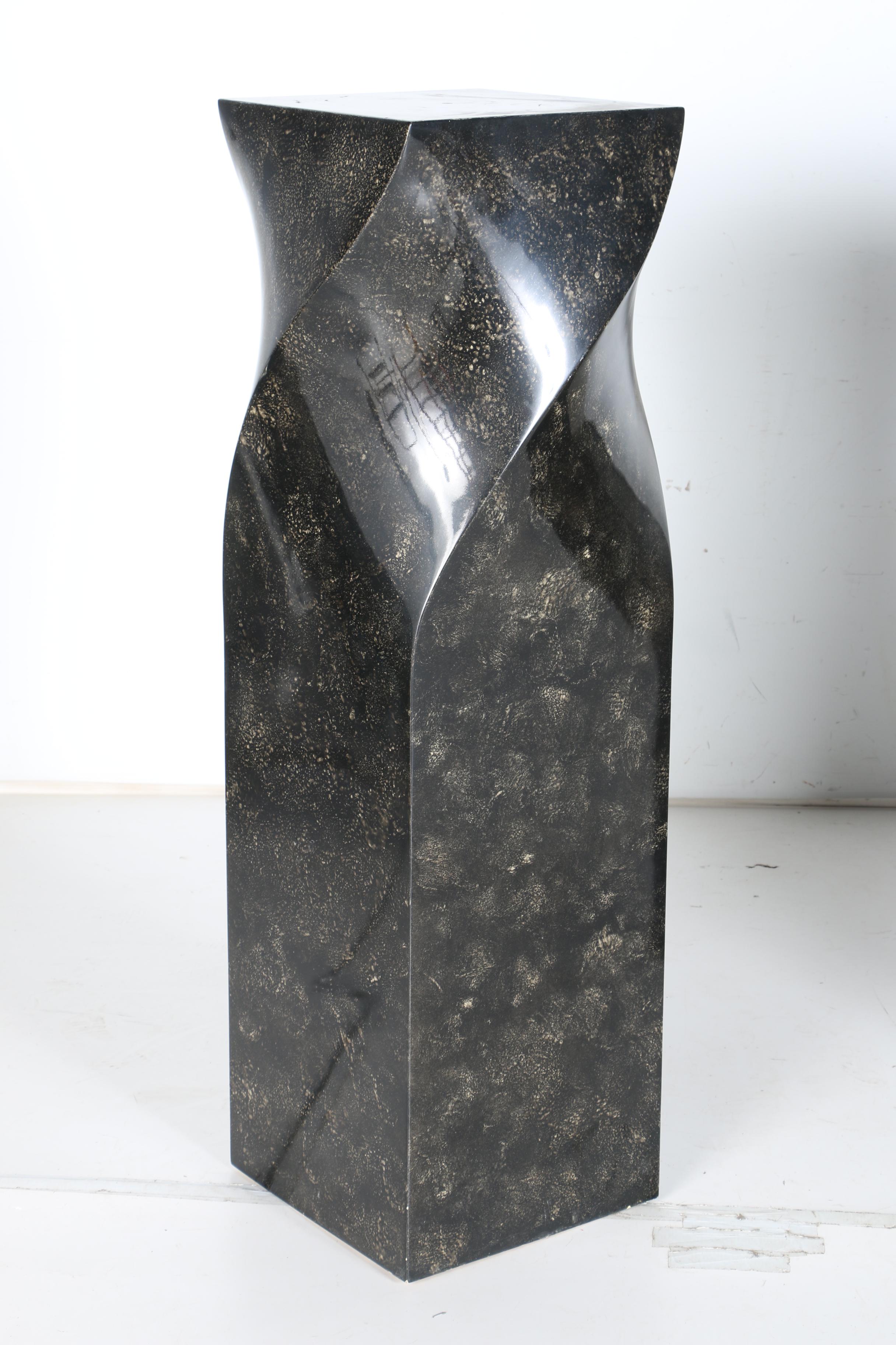 Faux Marble Display Pedestals