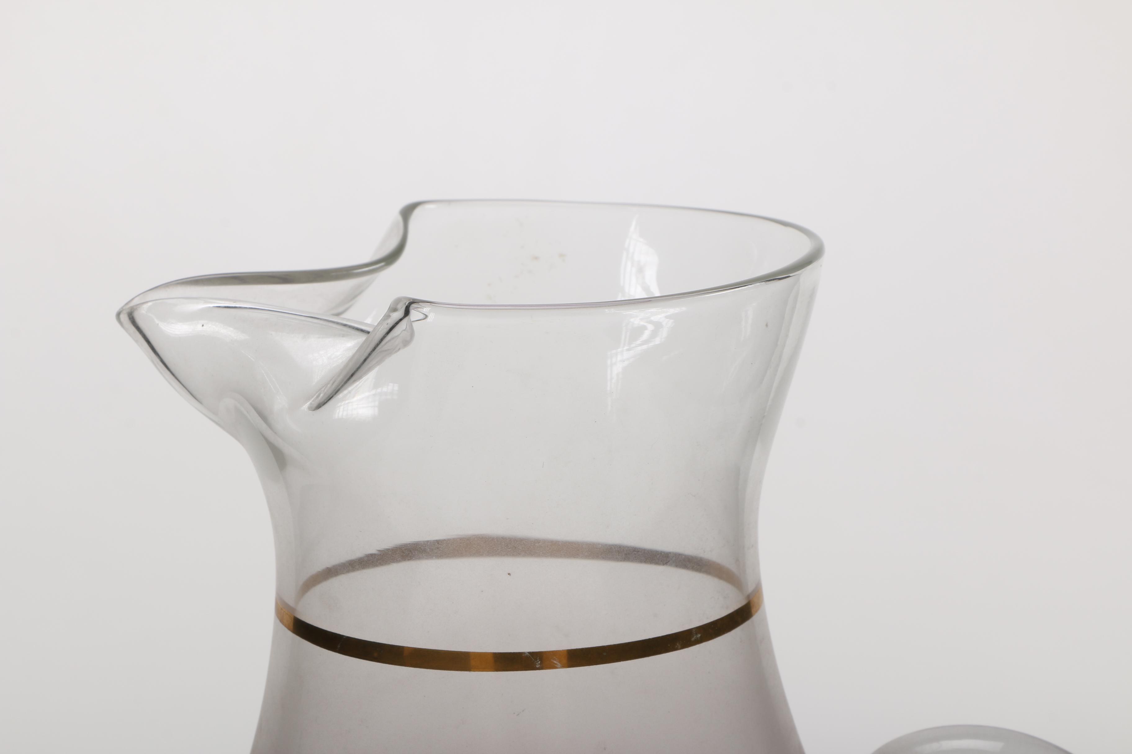 Mid-Century Purple Blendo Glass Collection