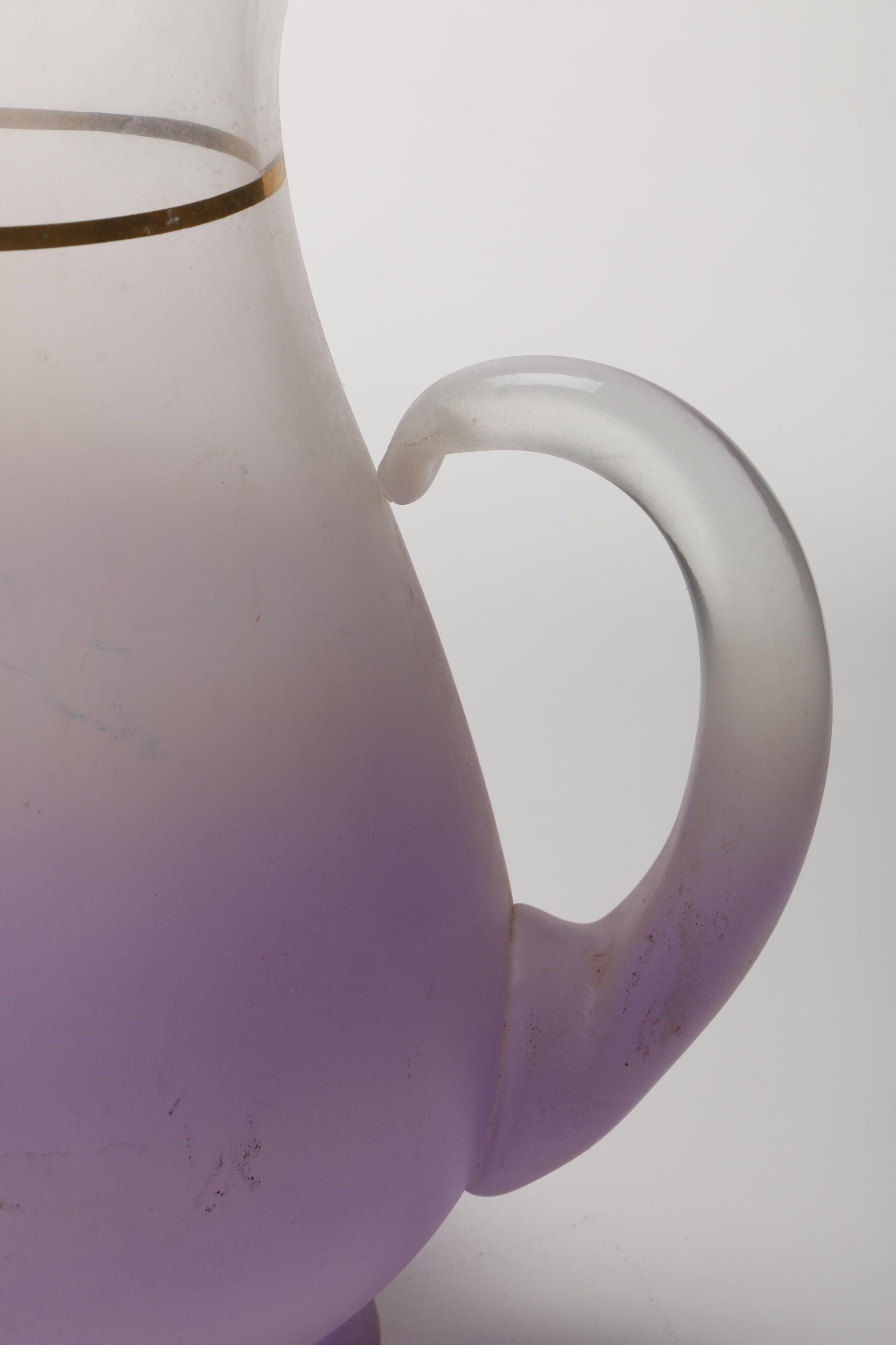 Mid-Century Purple Blendo Glass Collection