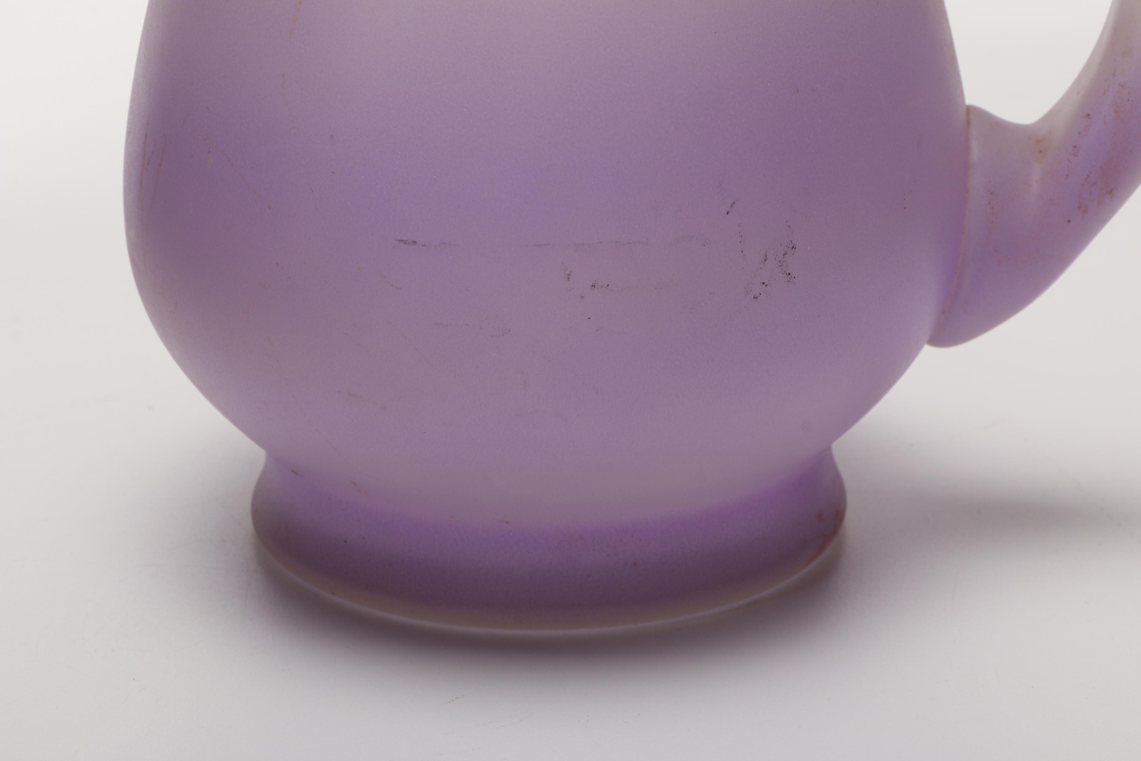 Mid-Century Purple Blendo Glass Collection