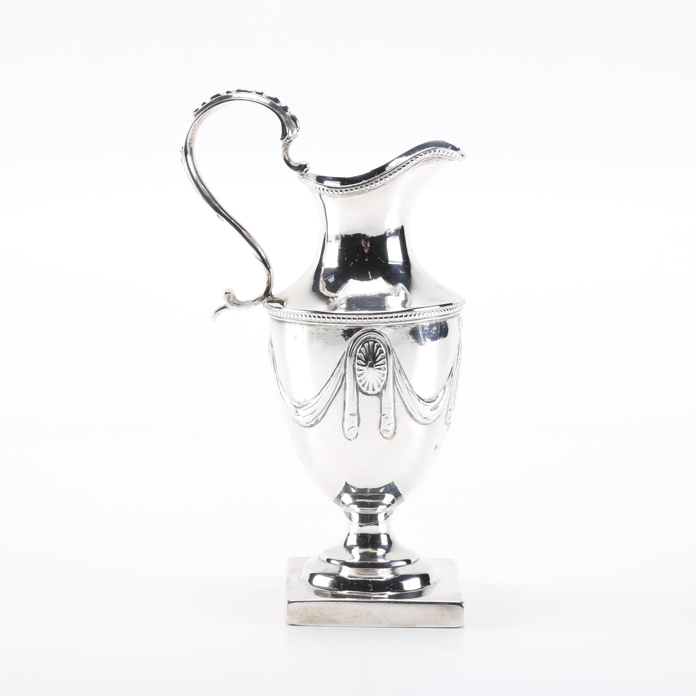 Antique London Sterling Silver Ewer