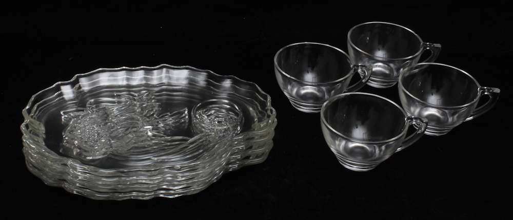 Collection of Gaiety Snack Set Pieces