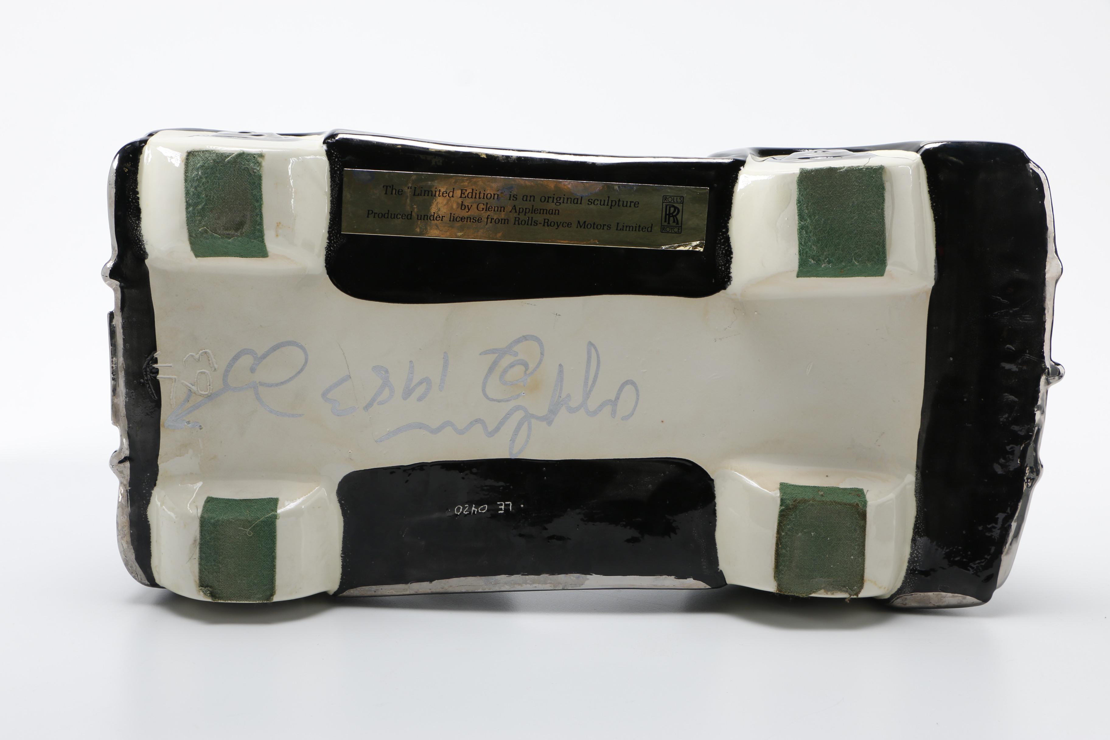 Glenn Appleman Limited Edition Rolls Royce Sculpture