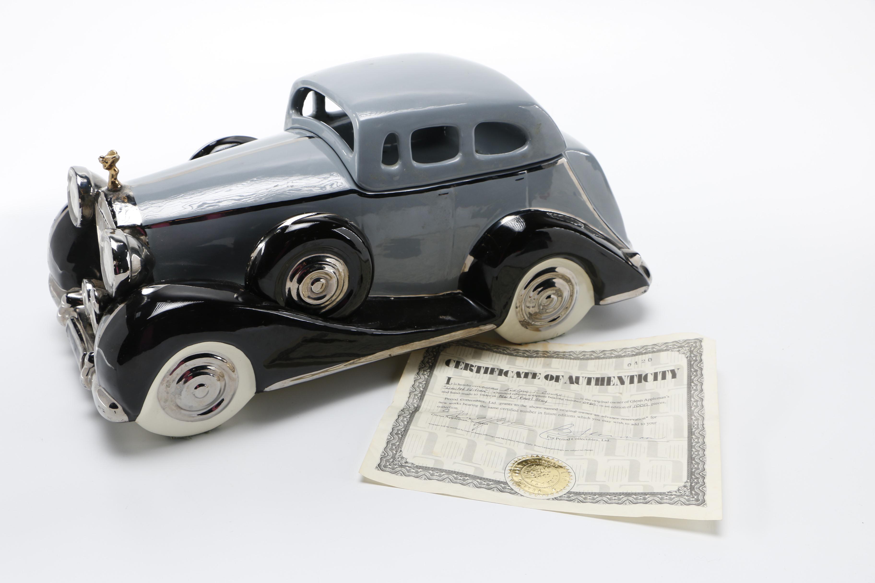 Glenn Appleman Limited Edition Rolls Royce Sculpture