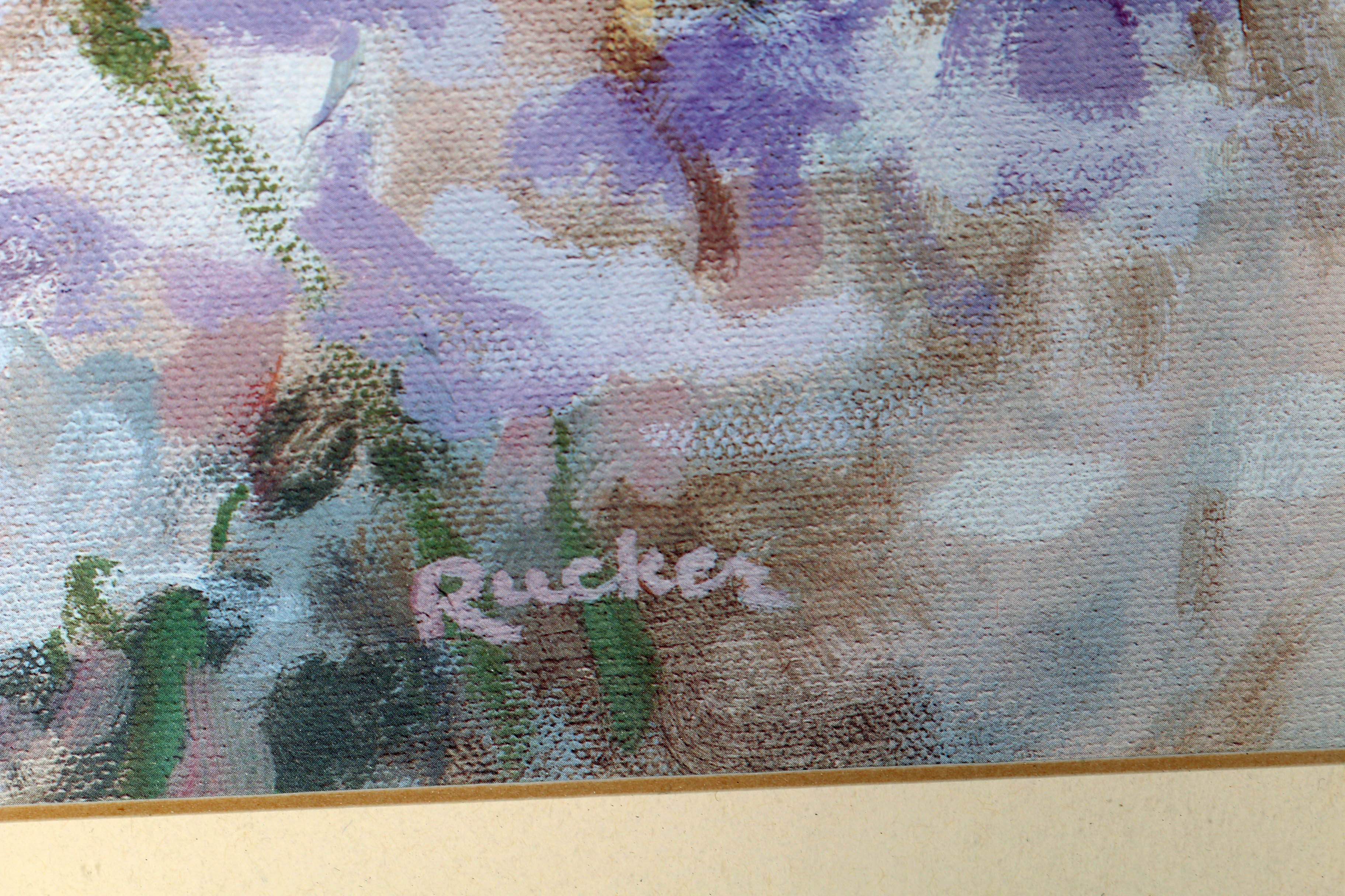 Harrison Rucker Offset Lithograph "Nature's Child"