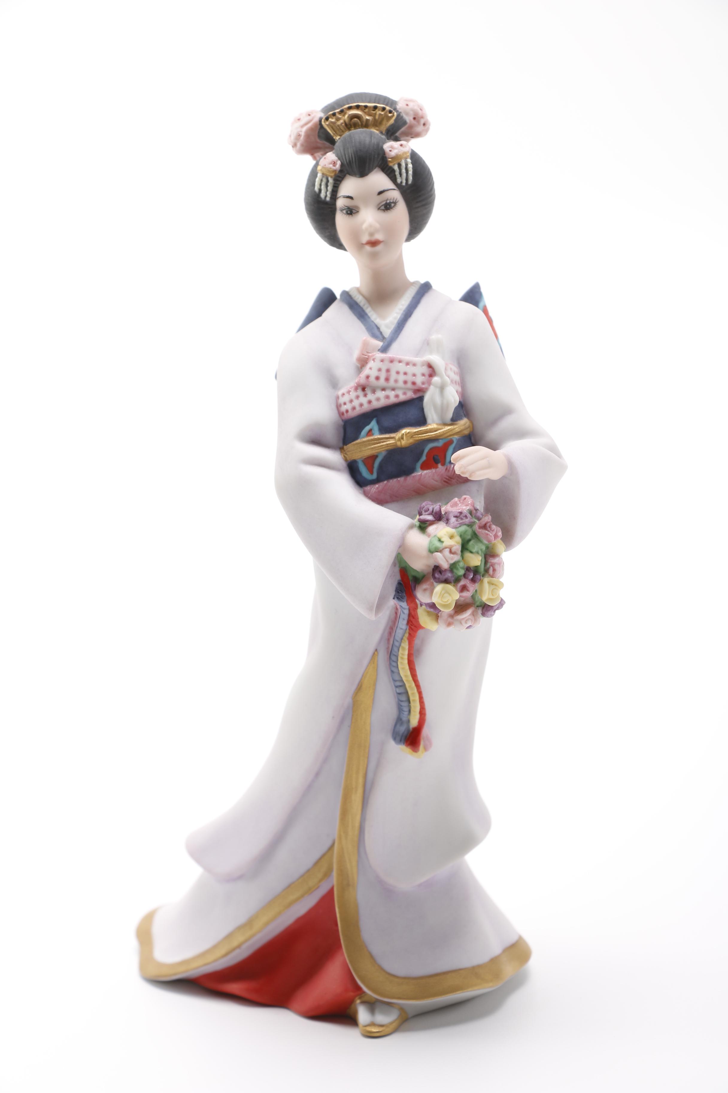 Lenox "Legendary Princesses" and "International Bride" Figurines