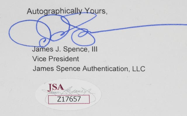 Charles Lindbergh Signed Offset Lithograph Portrait by Carl Bohne