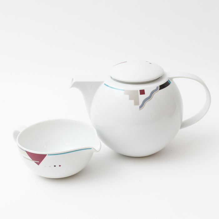 Studio Nova "Attitudes" China Teapot and Creamer