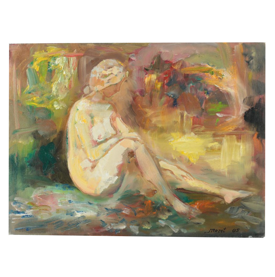 2005 Murat Kaboulov Nude Oil Painting on Canvas