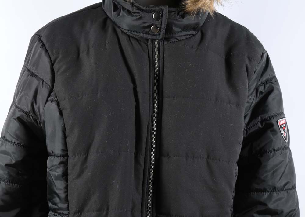 Women's Sporto Quilted Jacket with Faux Fur Lined Hood