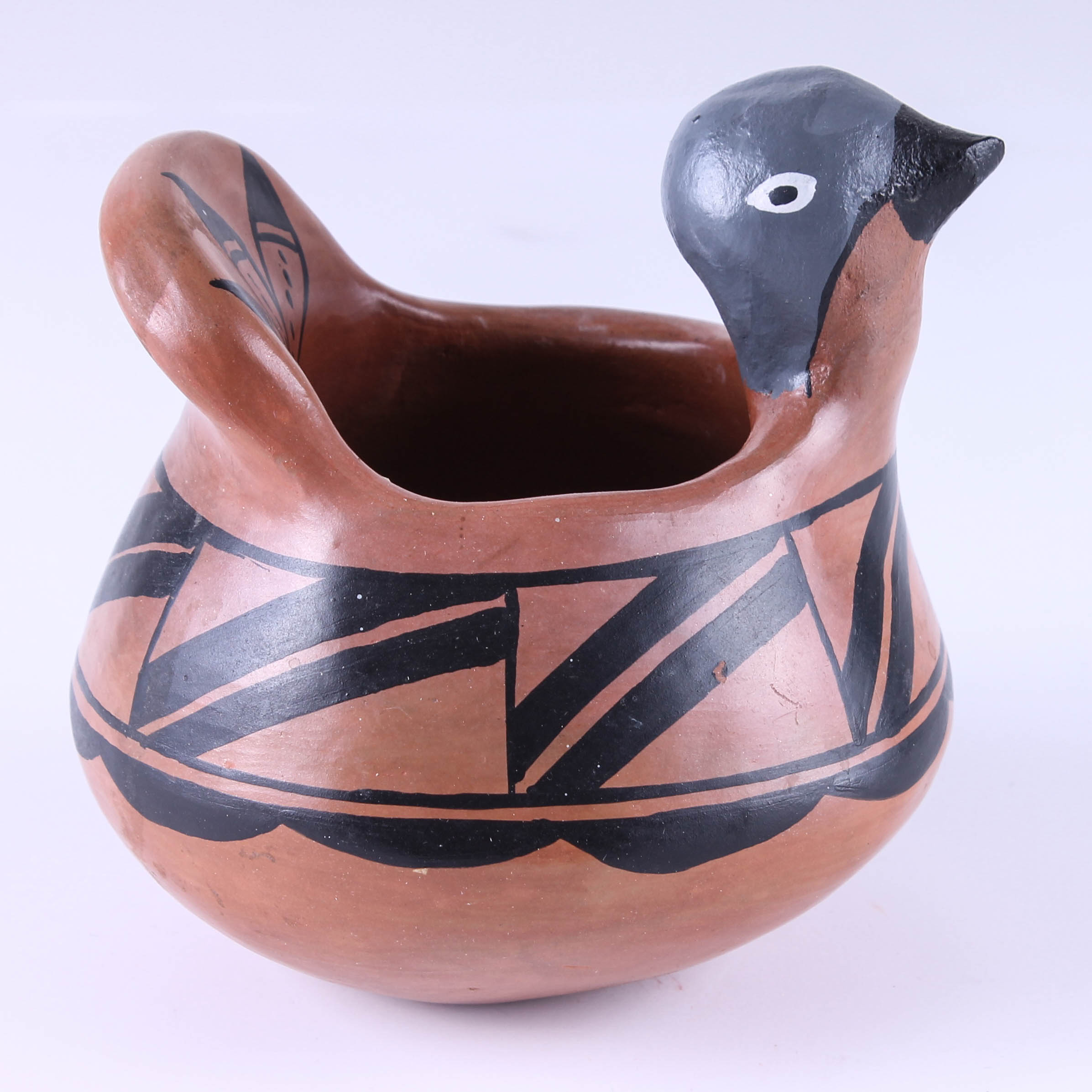 Bird Pot by Josefita Martinez