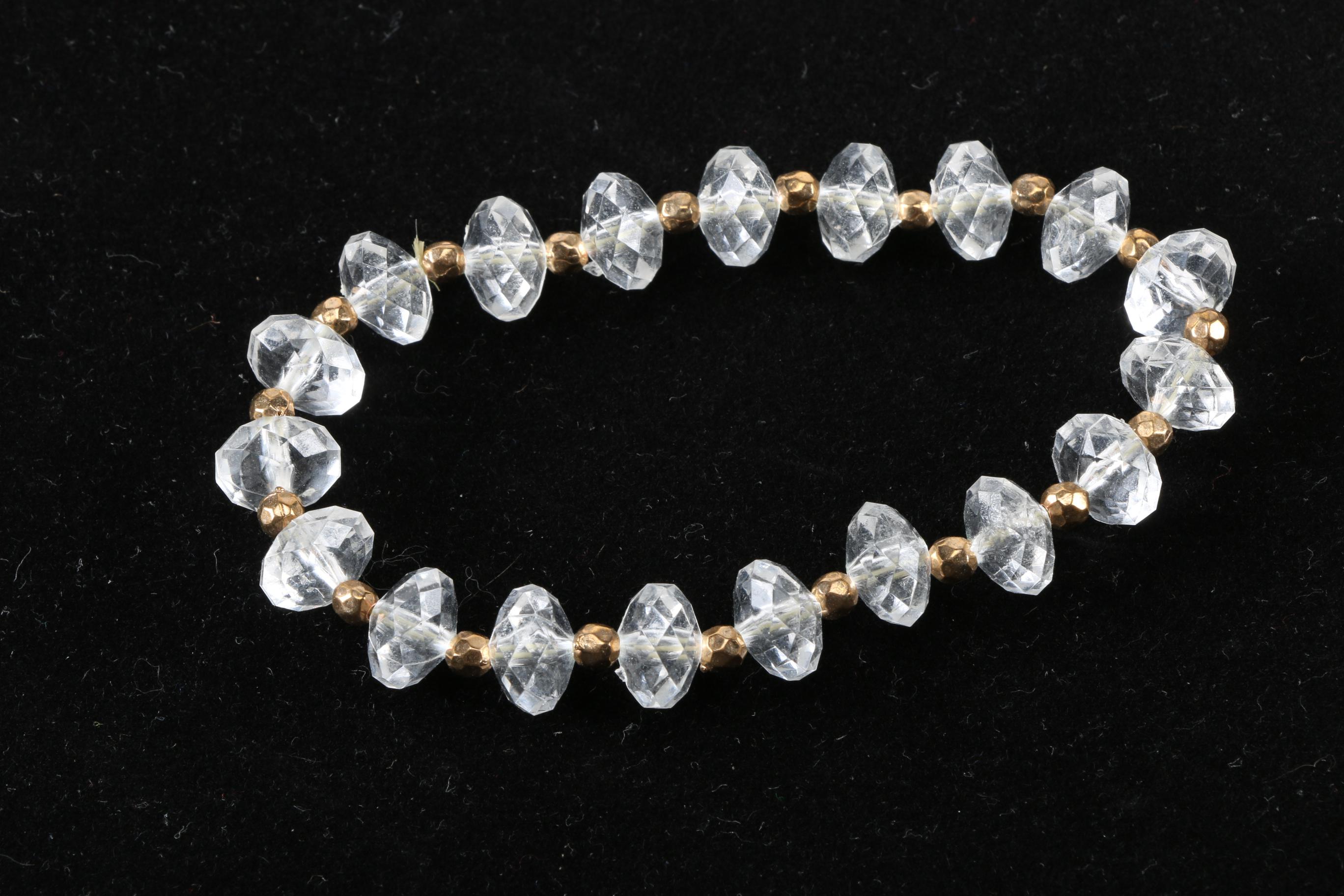 Assorted Beaded Costume Jewelry Featuring Peridot And Citrine