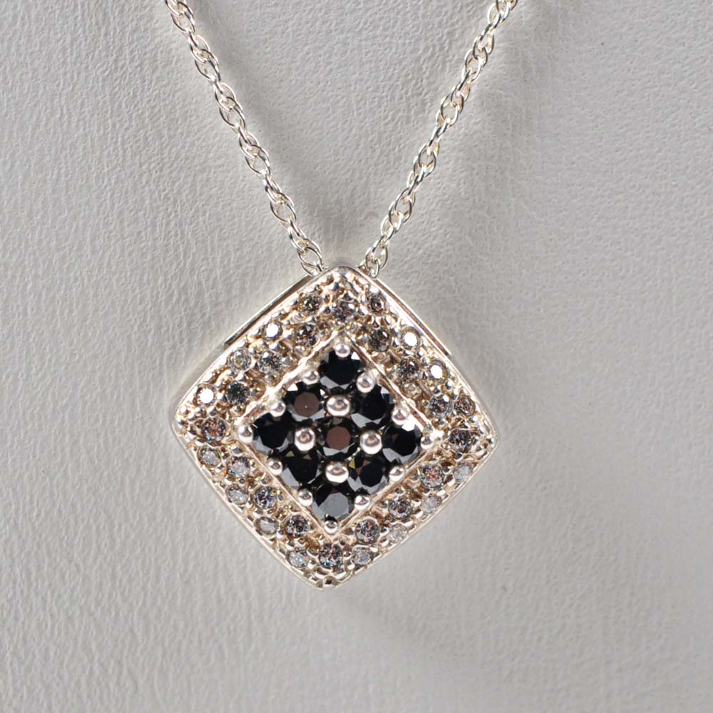 Sterling Silver and Cubic Zirconia Rings and Necklace