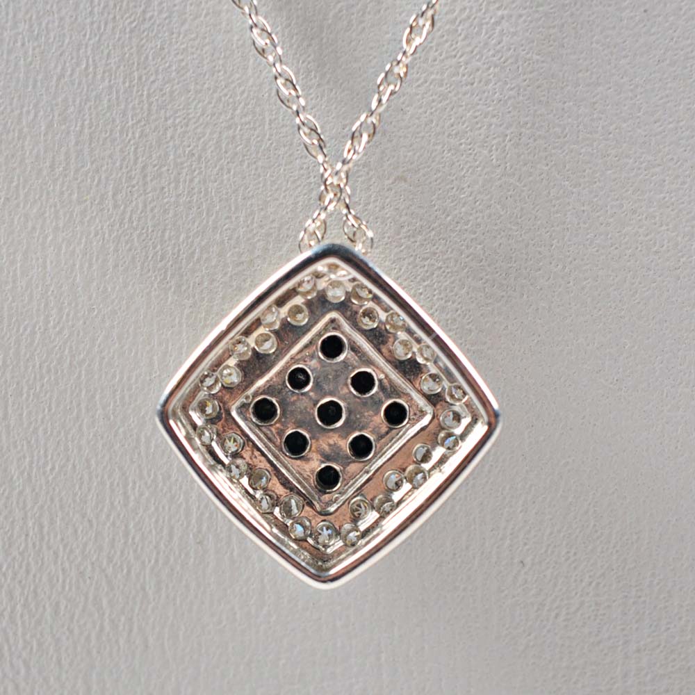 Sterling Silver and Cubic Zirconia Rings and Necklace