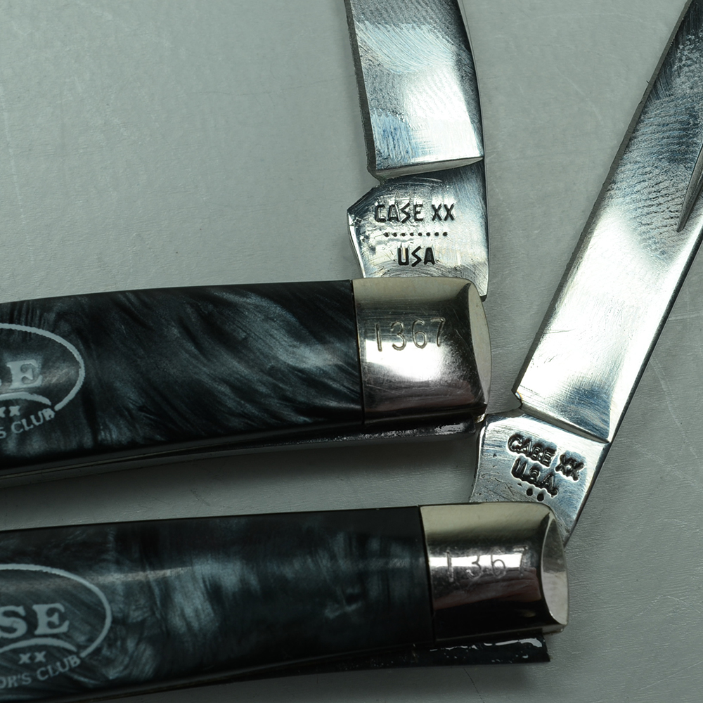 Case XX Kentucky Bicentennial Knife and Midnight Pearl Knives