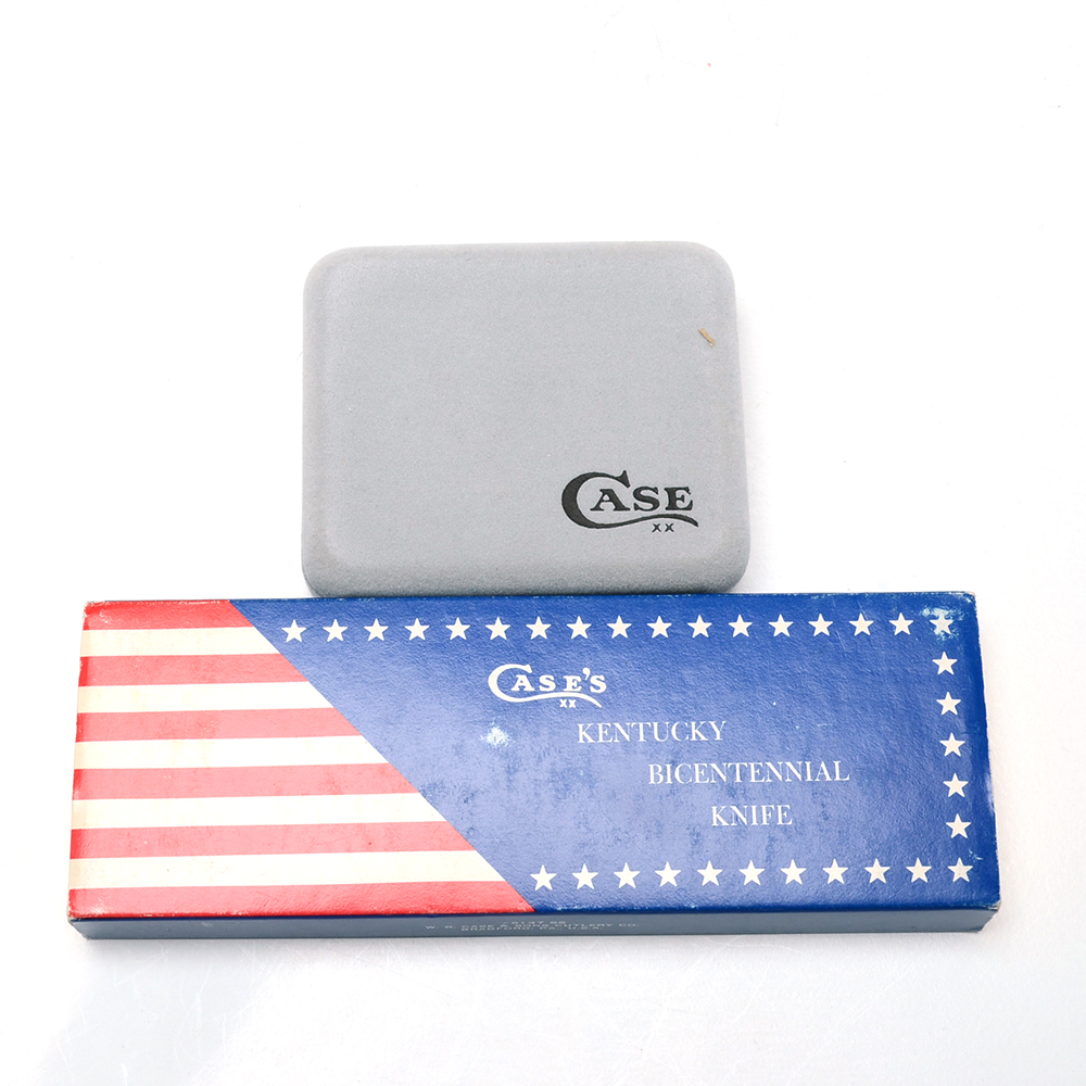 Case XX Kentucky Bicentennial Knife and Midnight Pearl Knives