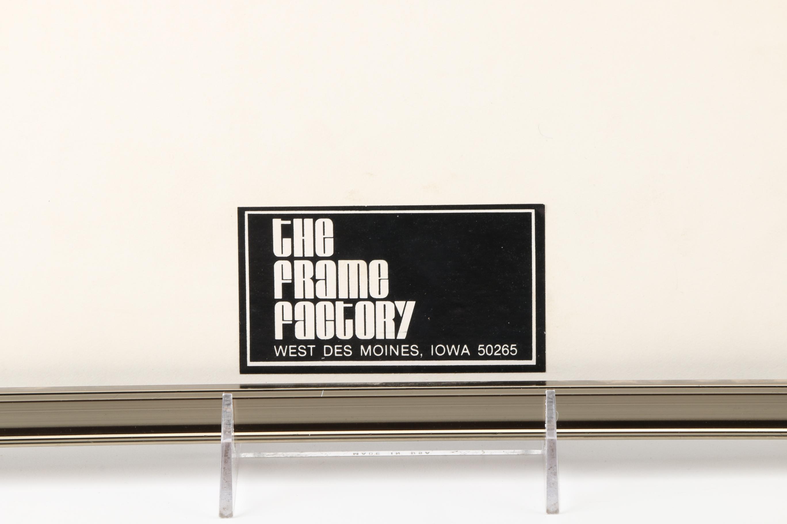 Jackson Lee Nesbitt Etching "Rod Mill-Sheffield Steel Corporation"