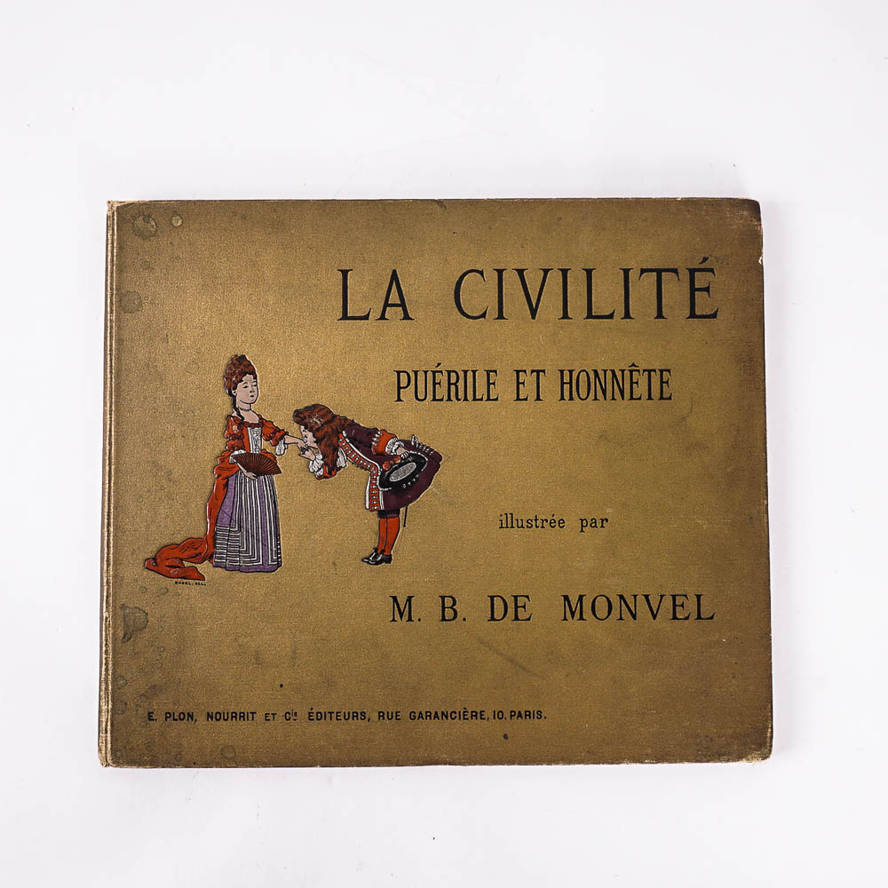 Antique French Children's Book "La Civilité"