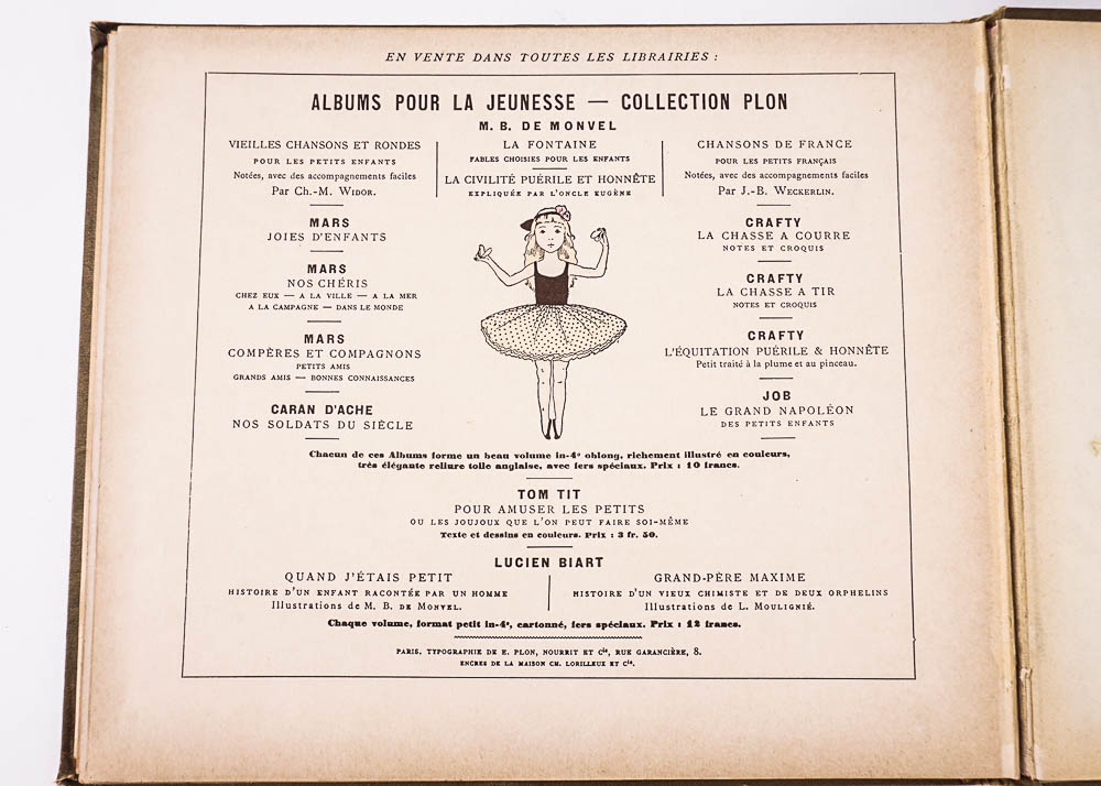 Antique French Children's Book "La Civilité"