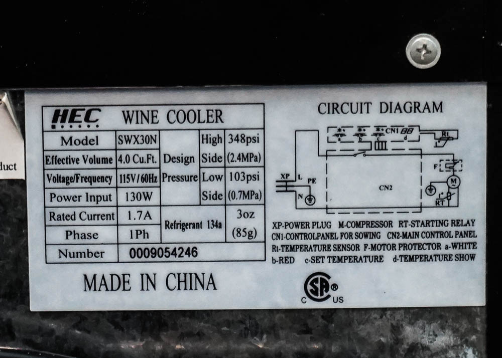 HEC Wine Cooler Everything But The House