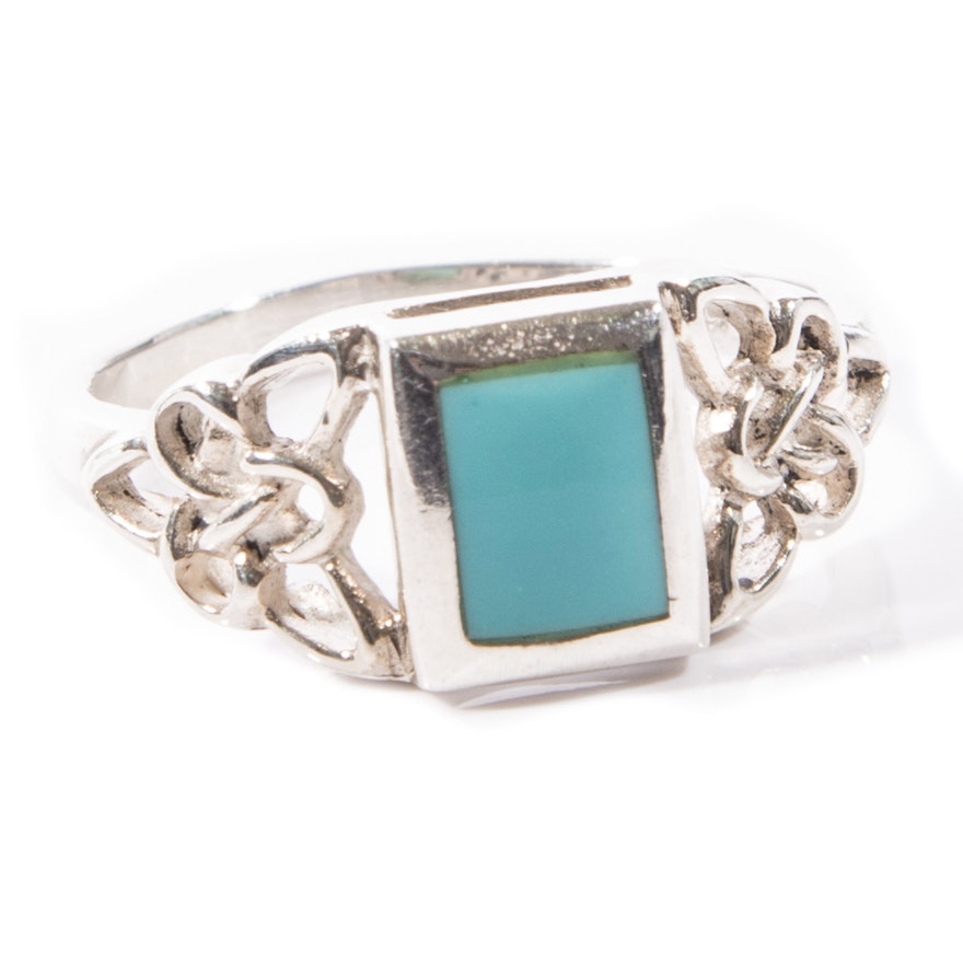 Sterling Silver Turquoise Ring