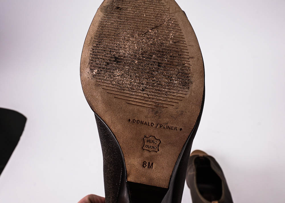 Donald J. Pliner Bronze "Riley" Shoes