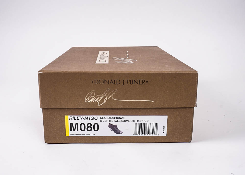 Donald J. Pliner Bronze "Riley" Shoes