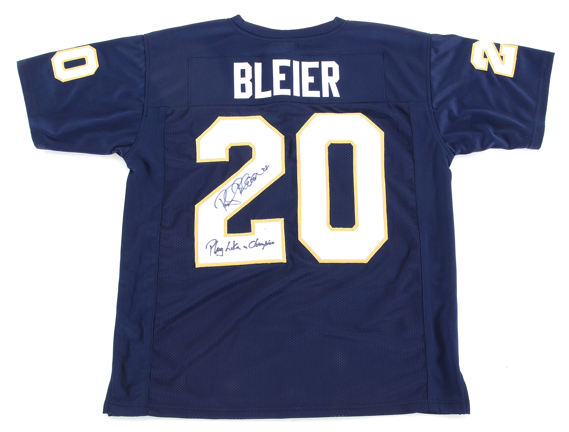 Rocky Bleier Signed Jersey  COA