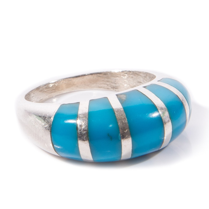 Sterling Silver Turquoise Ring