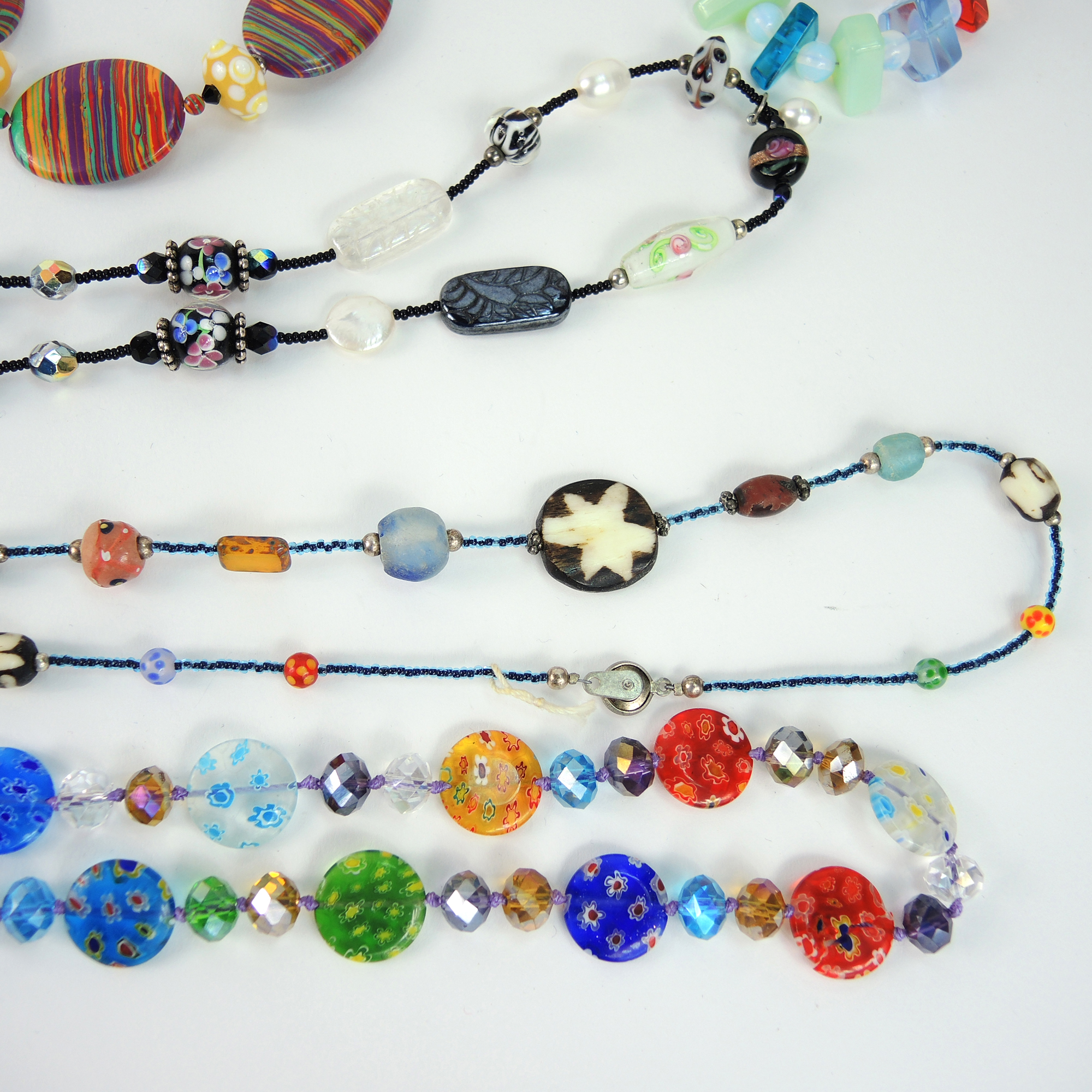 Artisan Hand Crafted Costume Jewelry with Venetian Glass