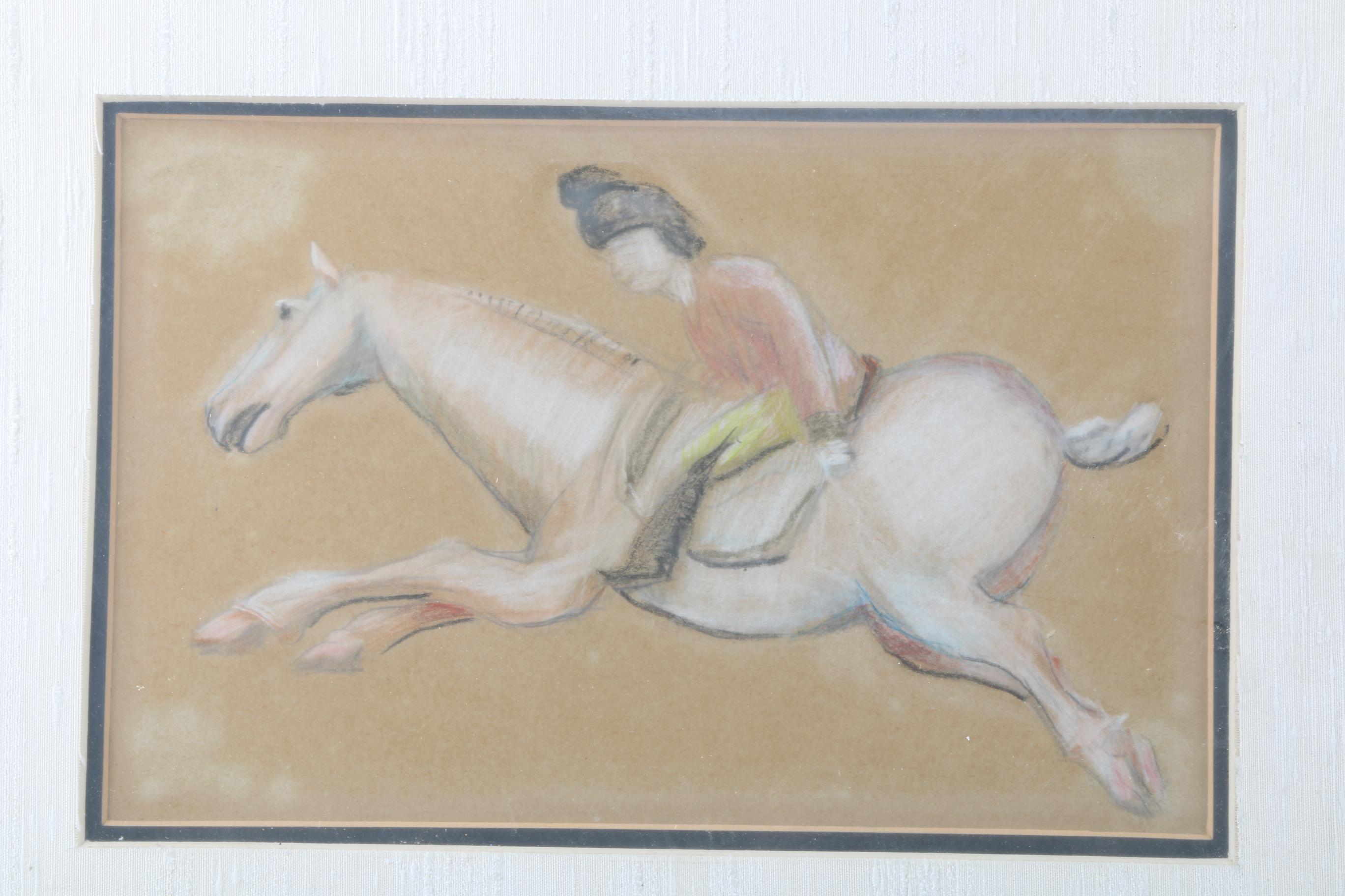 Colored Pencil Abstract Drawing on Paper