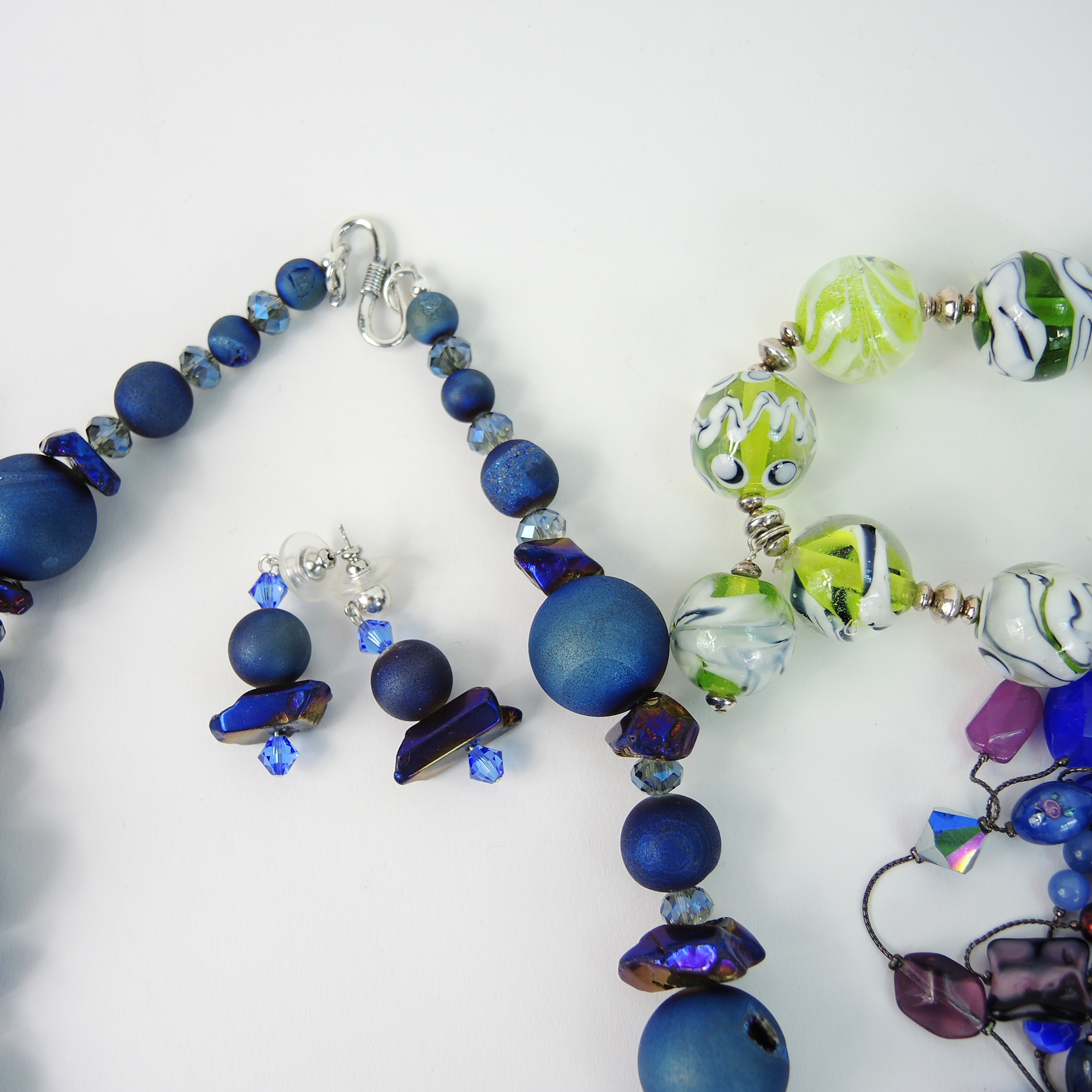 Artisan Hand Crafted Costume Jewelry with Venetian Glass