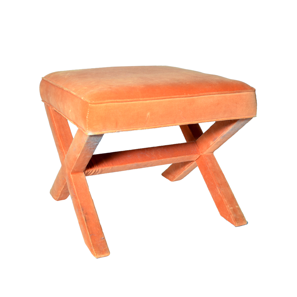 Jonathan Adler Orange X-Bench