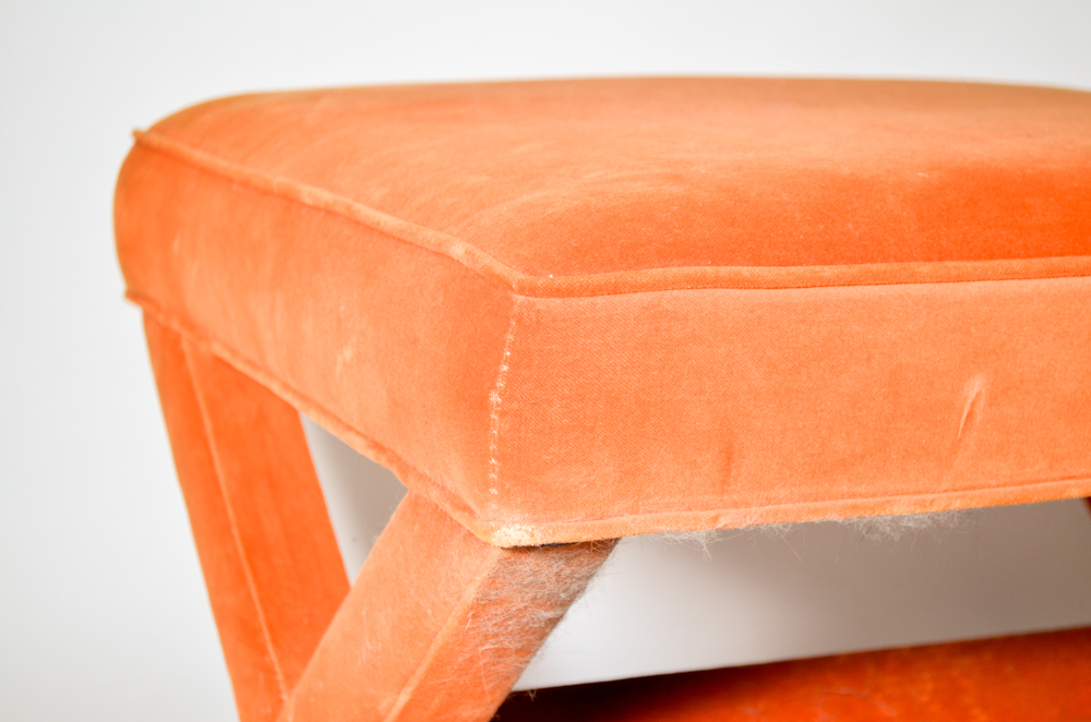 Jonathan Adler Orange X-Bench