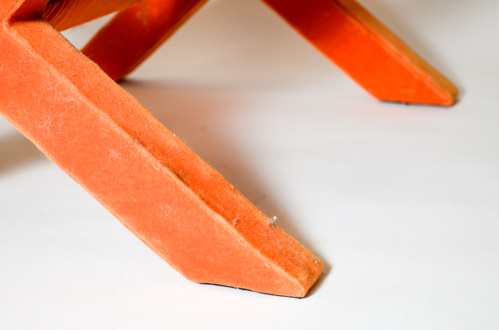 Jonathan Adler Orange X-Bench