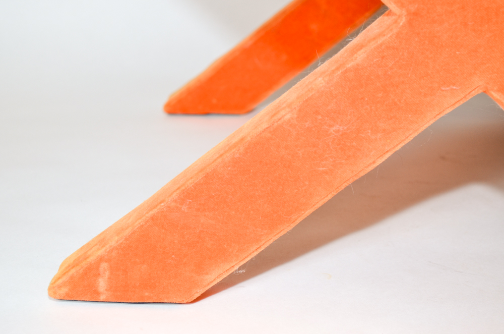 Jonathan Adler Orange X-Bench